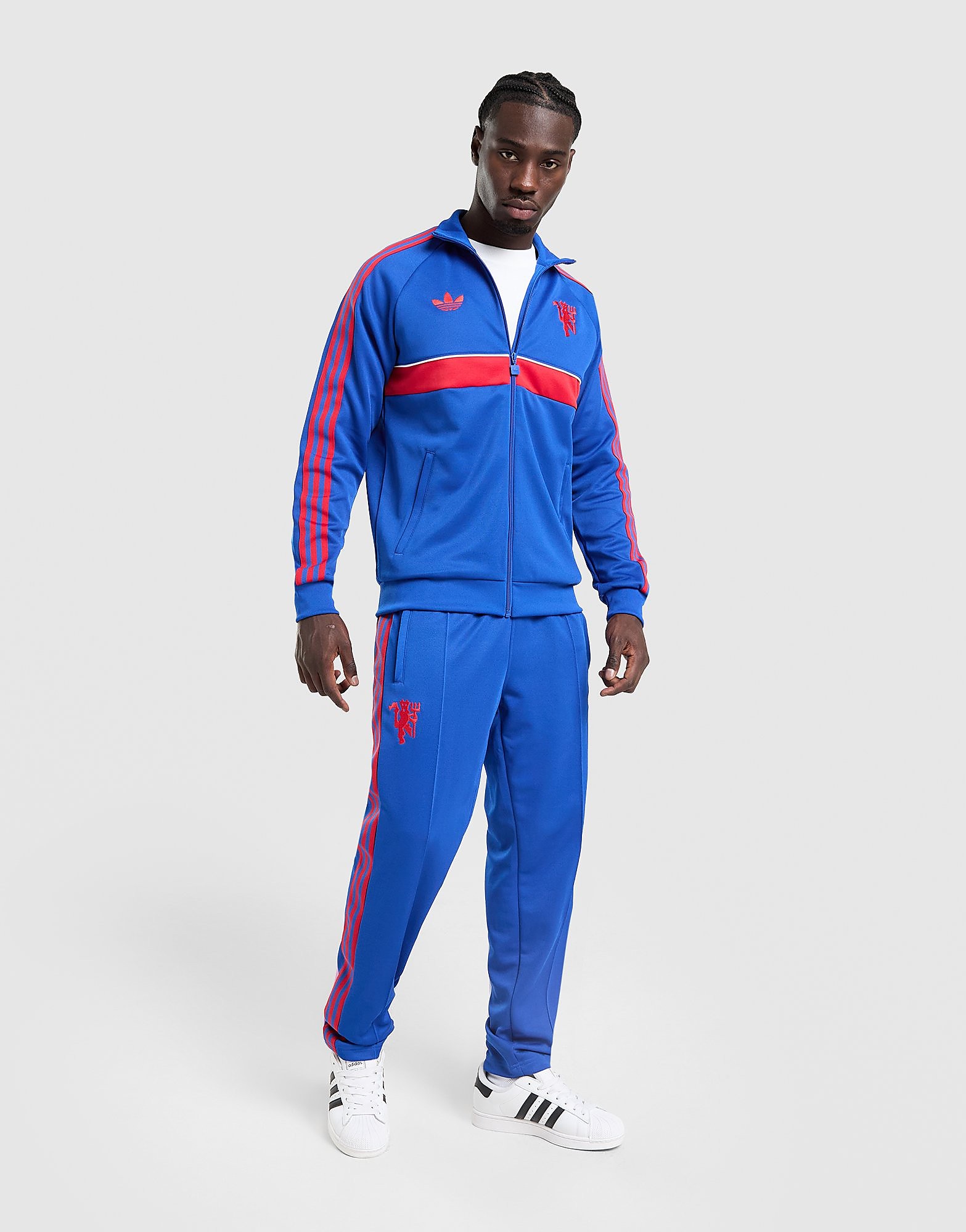 adidas Originals Manchester United FC OG Track Pants - Blauw- Heren, Blauw