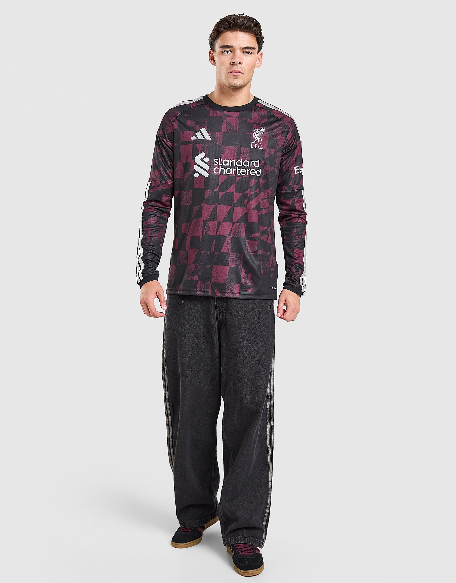 adidas Liverpool FC 2026/27 Long Sleeve Third Shirt - Zwart- Heren, Zwart