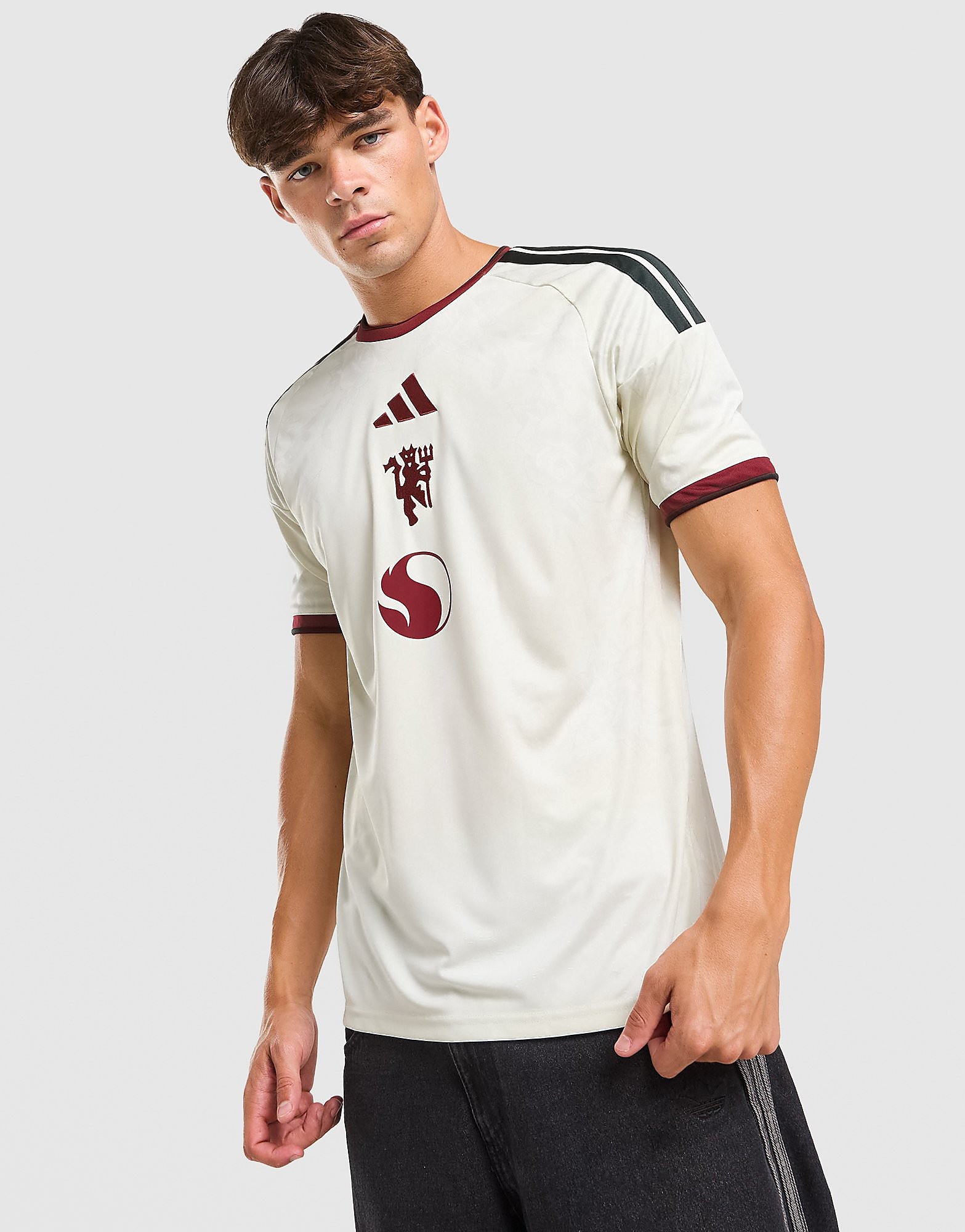 adidas Manchester United FC 2026/27 Third Shirt - Beige- Heren, Beige