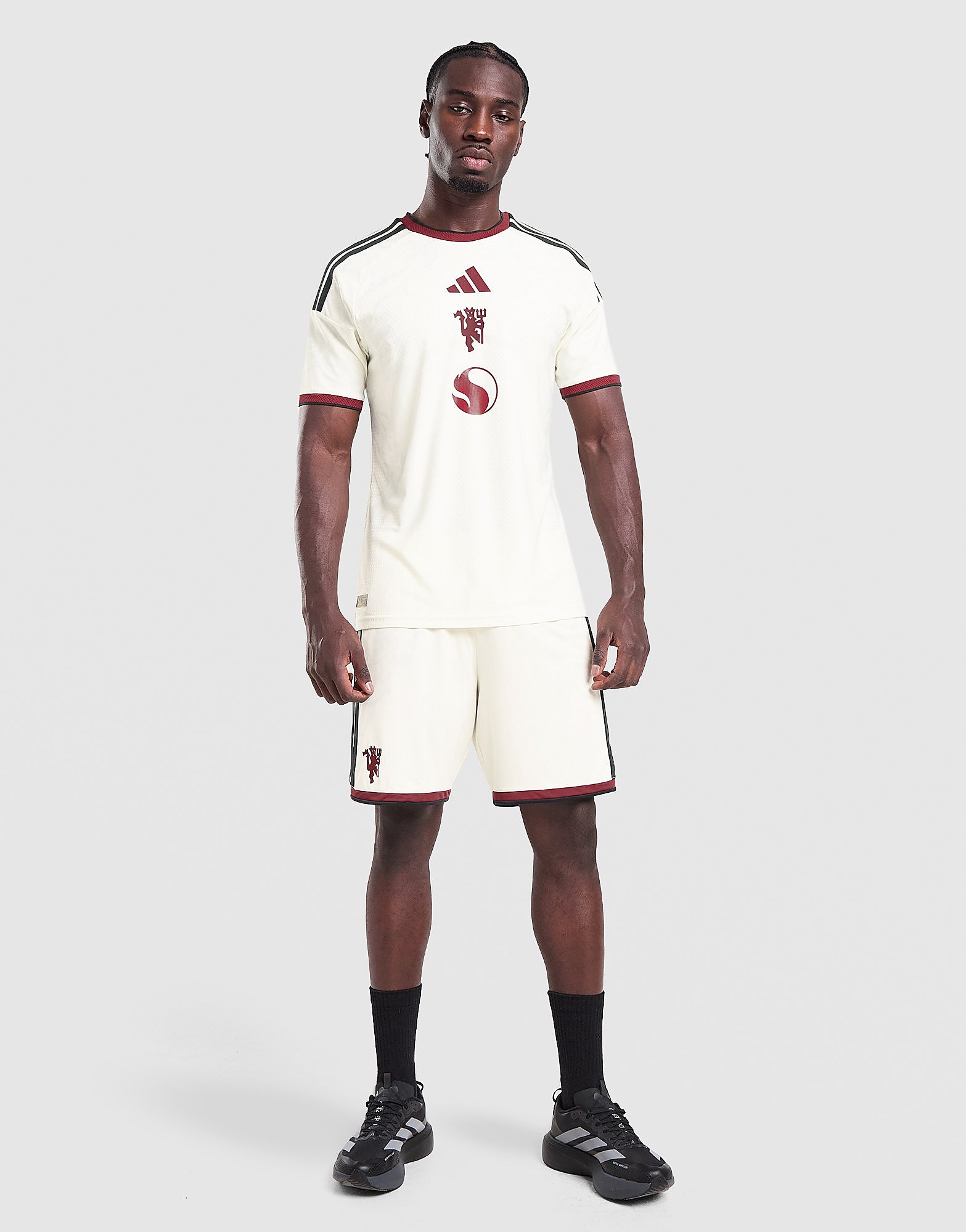 adidas Manchester United FC 2026/27 Third Shorts - Wit- Heren, Wit