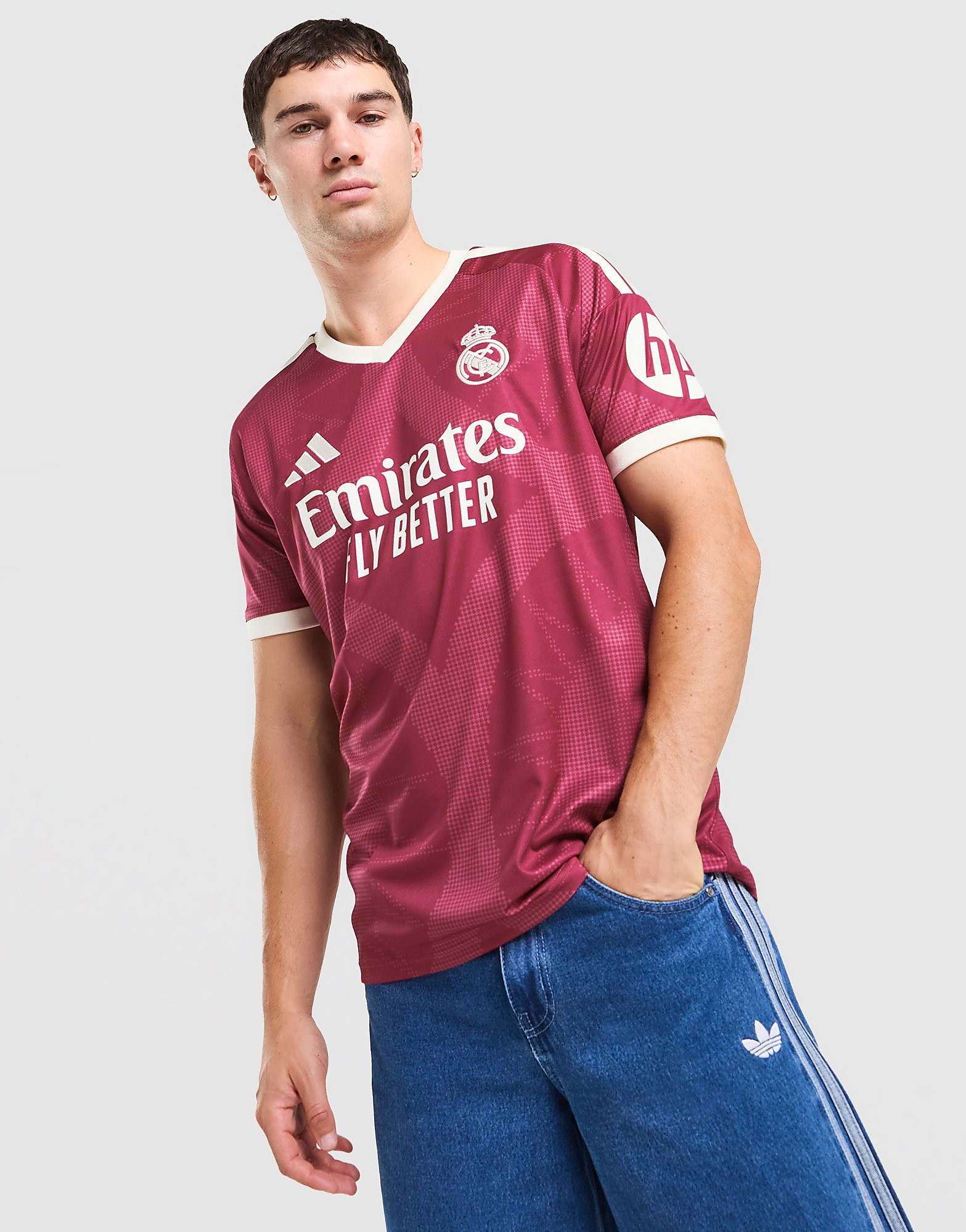 adidas Real Madrid 2026/27 Third Shirt - Roze- Heren, Roze