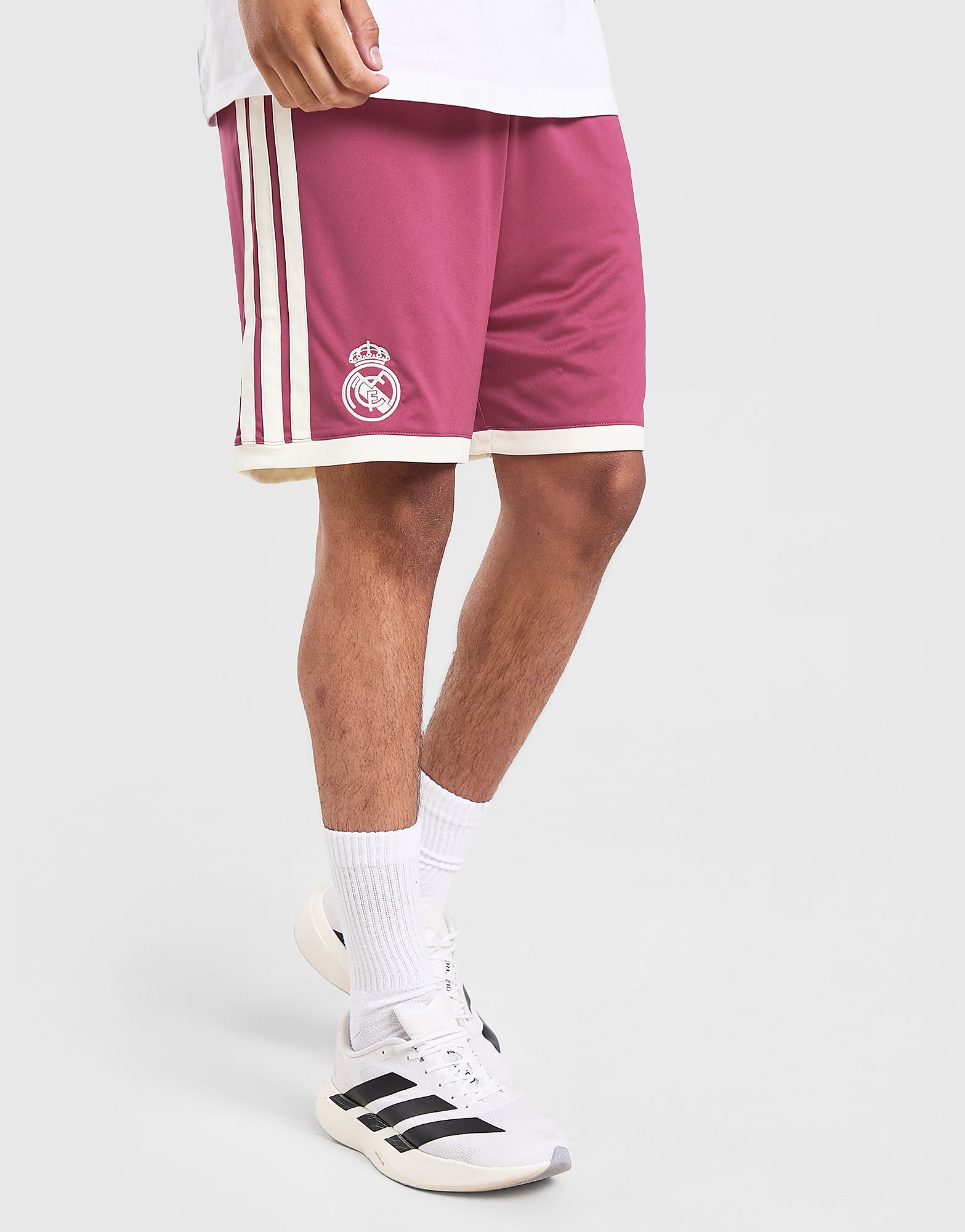 adidas Real Madrid 2026/27 Third Shorts - Roze- Heren, Roze