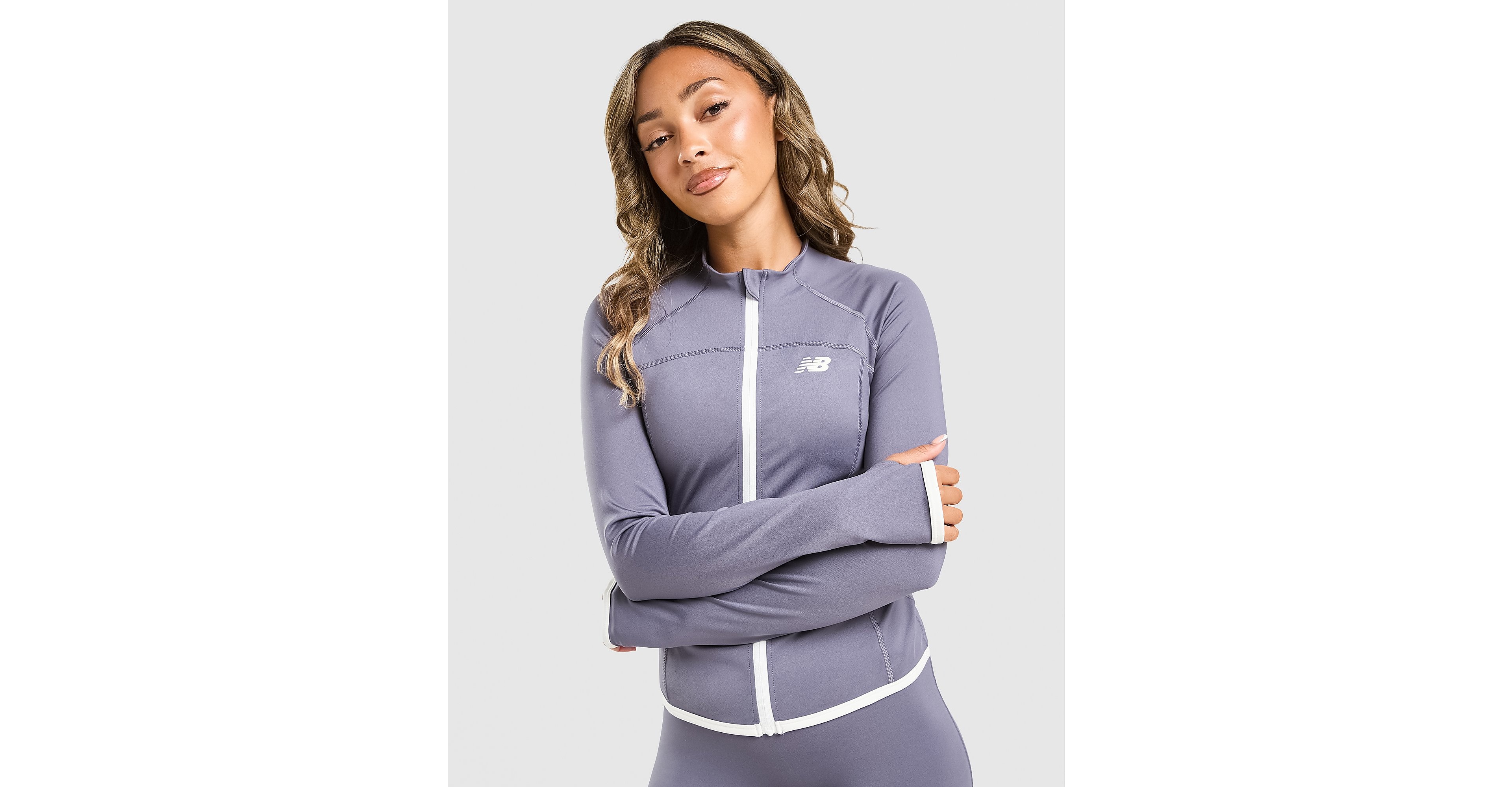 Accelerate Binding Full Zip Jacket
