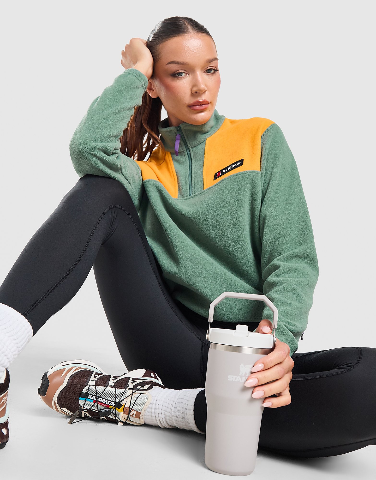 Berghaus Trango Fleece - Groen- Dames, Groen