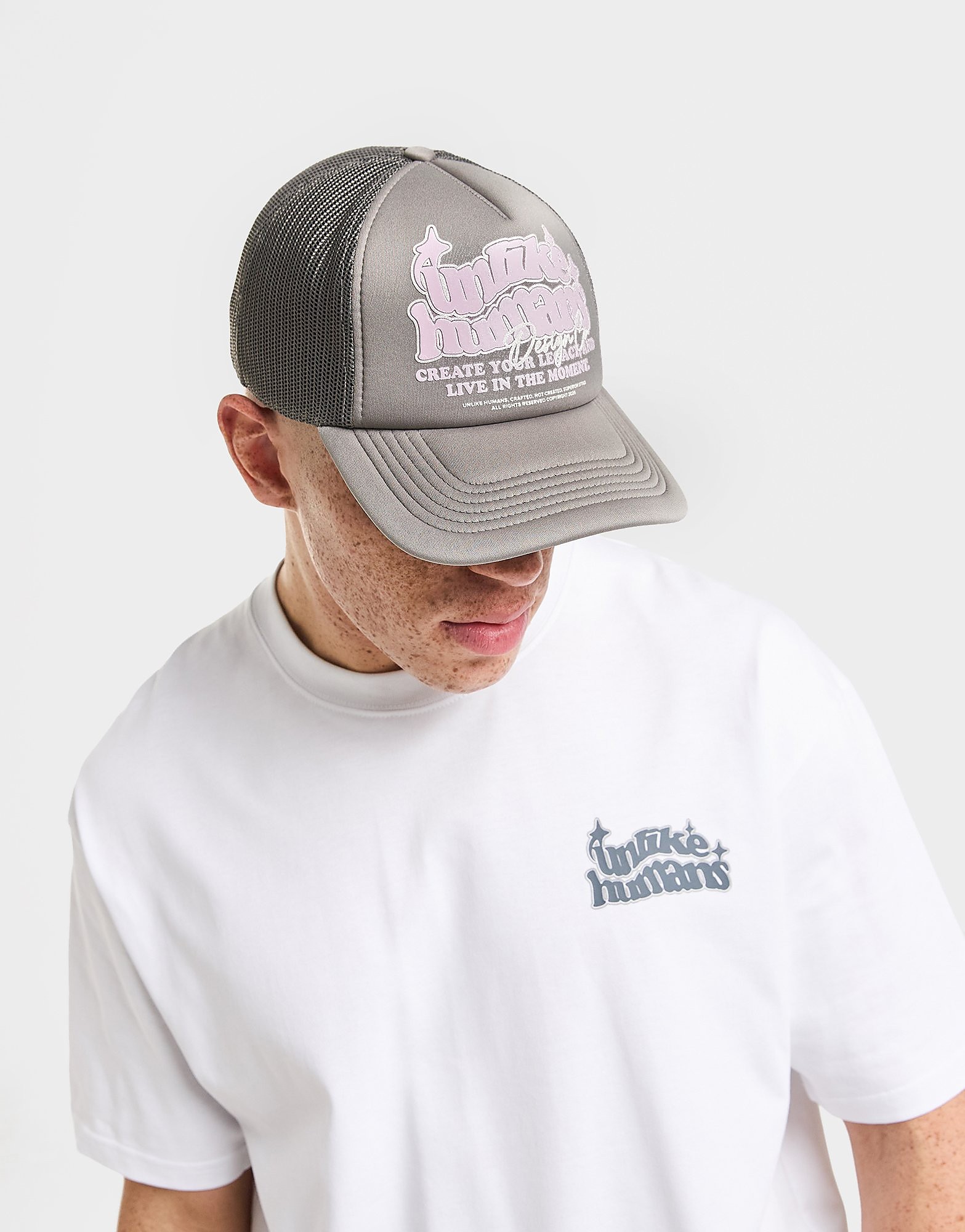 Studios Trucker Cap - Damen, Grau - female - Size: One Size