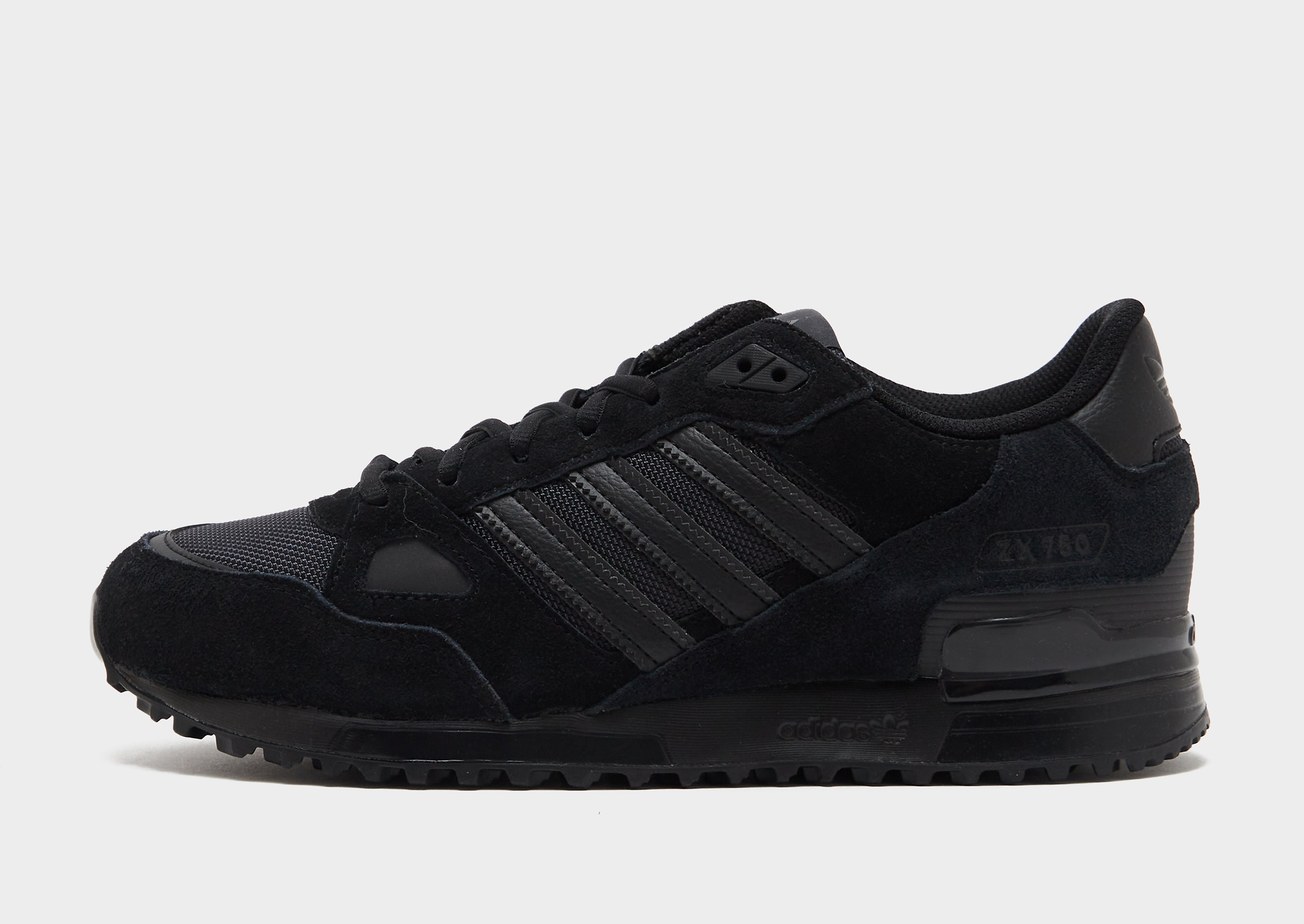 adidas Originals ZX 750 Heren - Zwart- Heren, Zwart 48 2/3