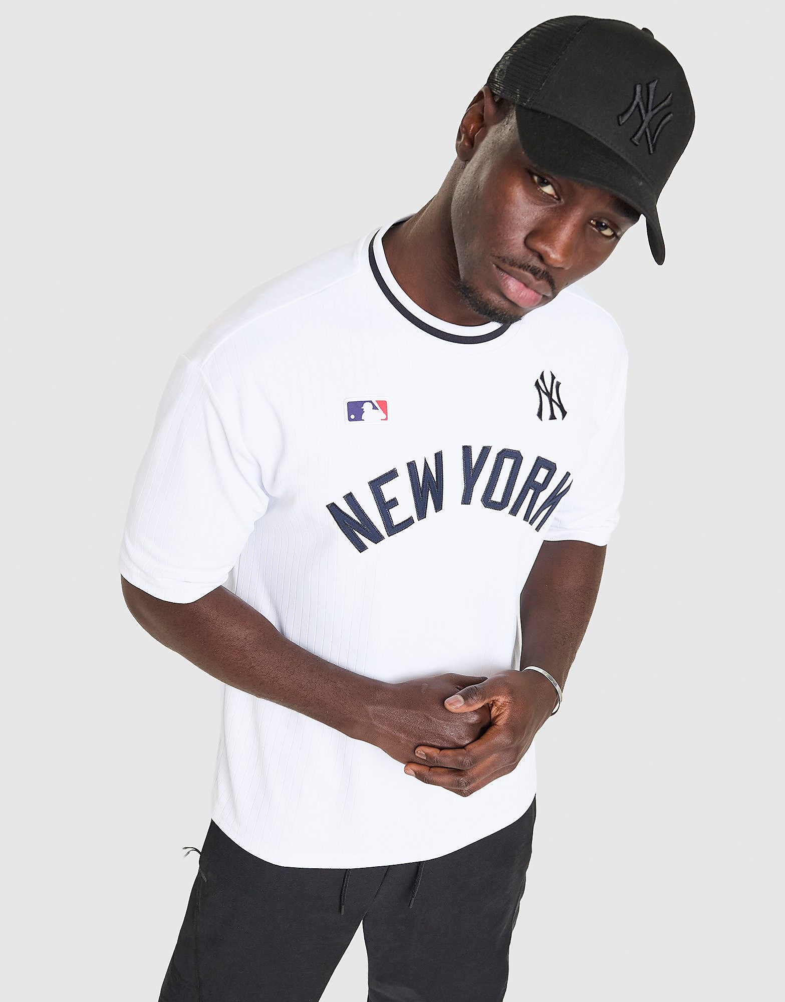 MLB New York Yankees Arch T-Shirt - Herren, Weiss - male - Size: XL