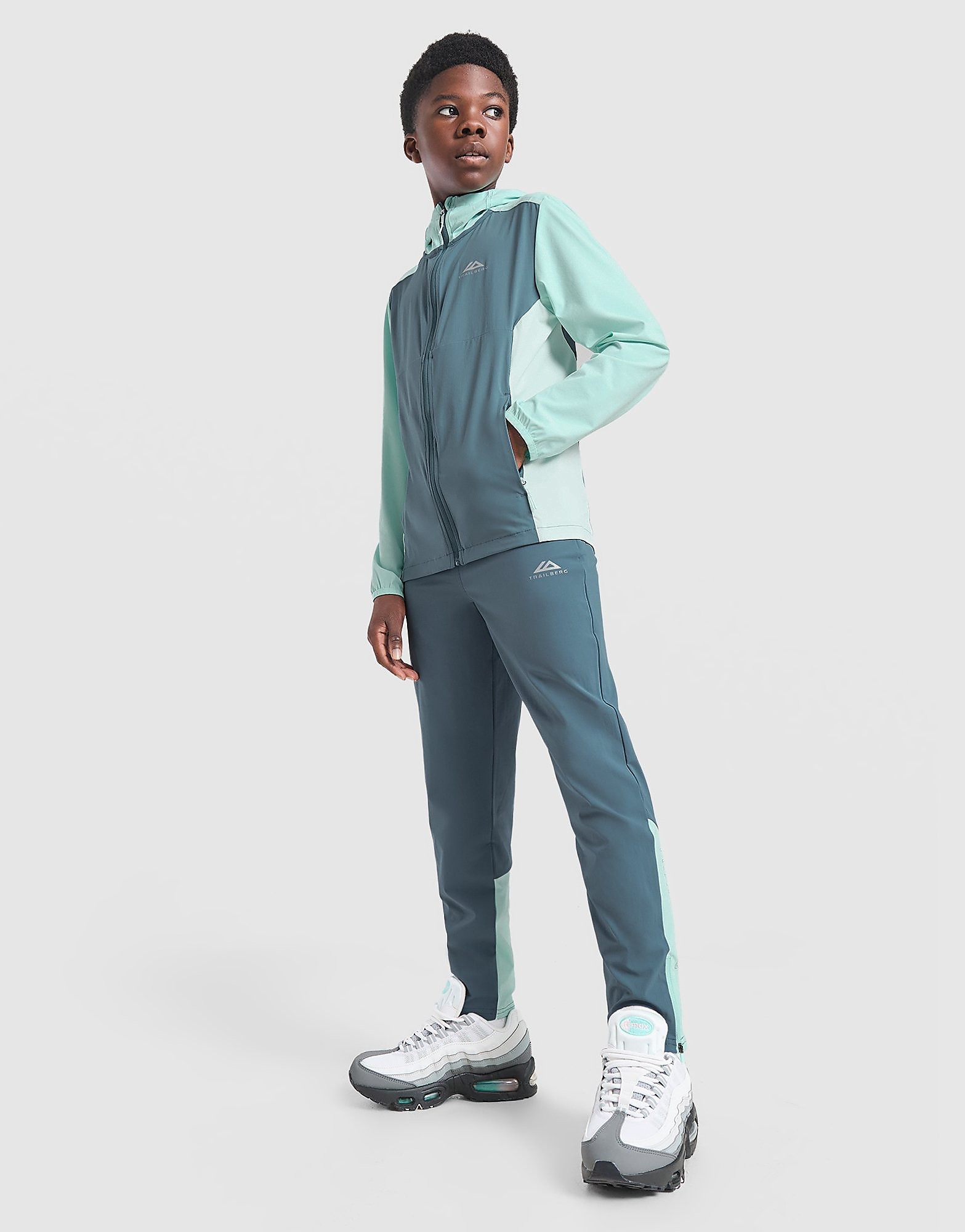 Trailberg Triathlon 4.0 Colour Block Track Pants Junior Blauw Kind Blauw
