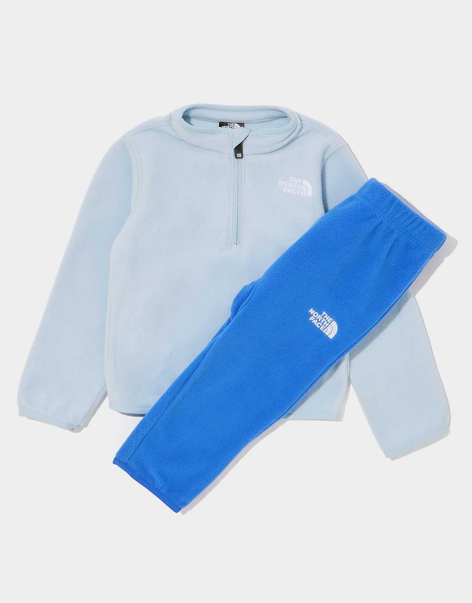 The North Face Glacier 1/4 Zip Tracksuit Infant - Blauw - Kind, Blauw