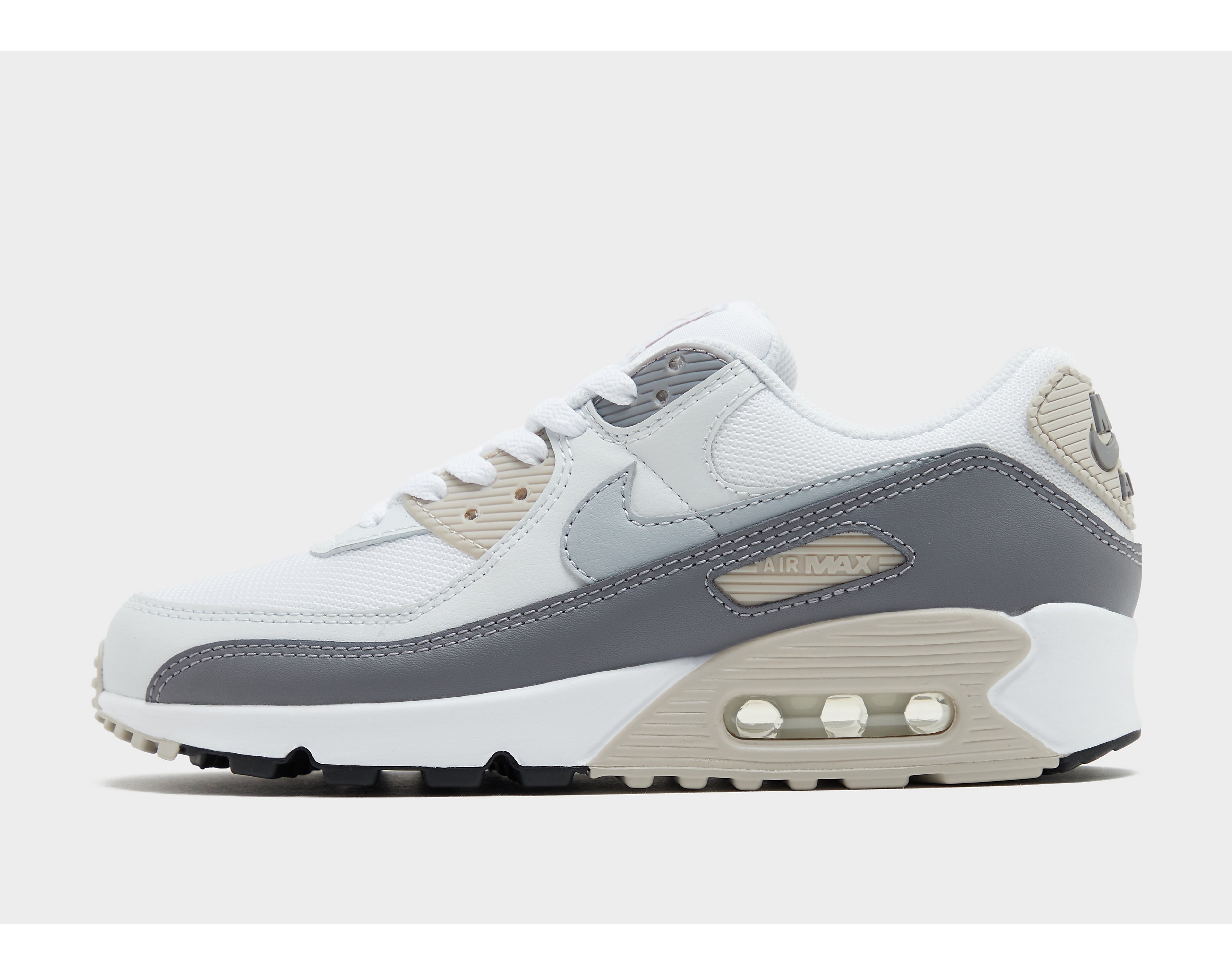 Nike Sportswear Låg sneaker 'Air Max 90' kräm / camel / grå låga sneakers dam – bild 2
