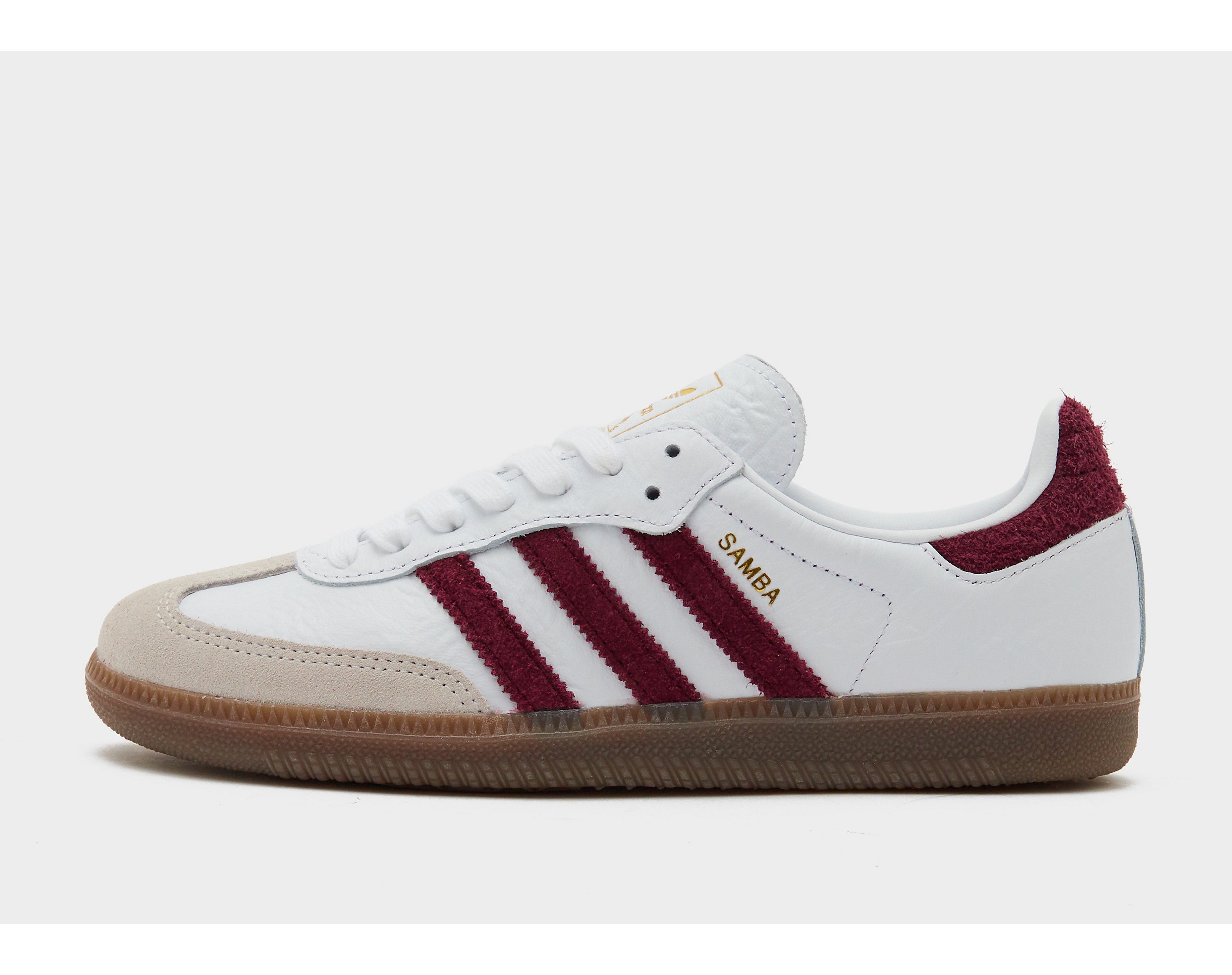 Adidas Originals Låg sneaker 'Samba' greige / vinröd låga sneakers herr – bild 6