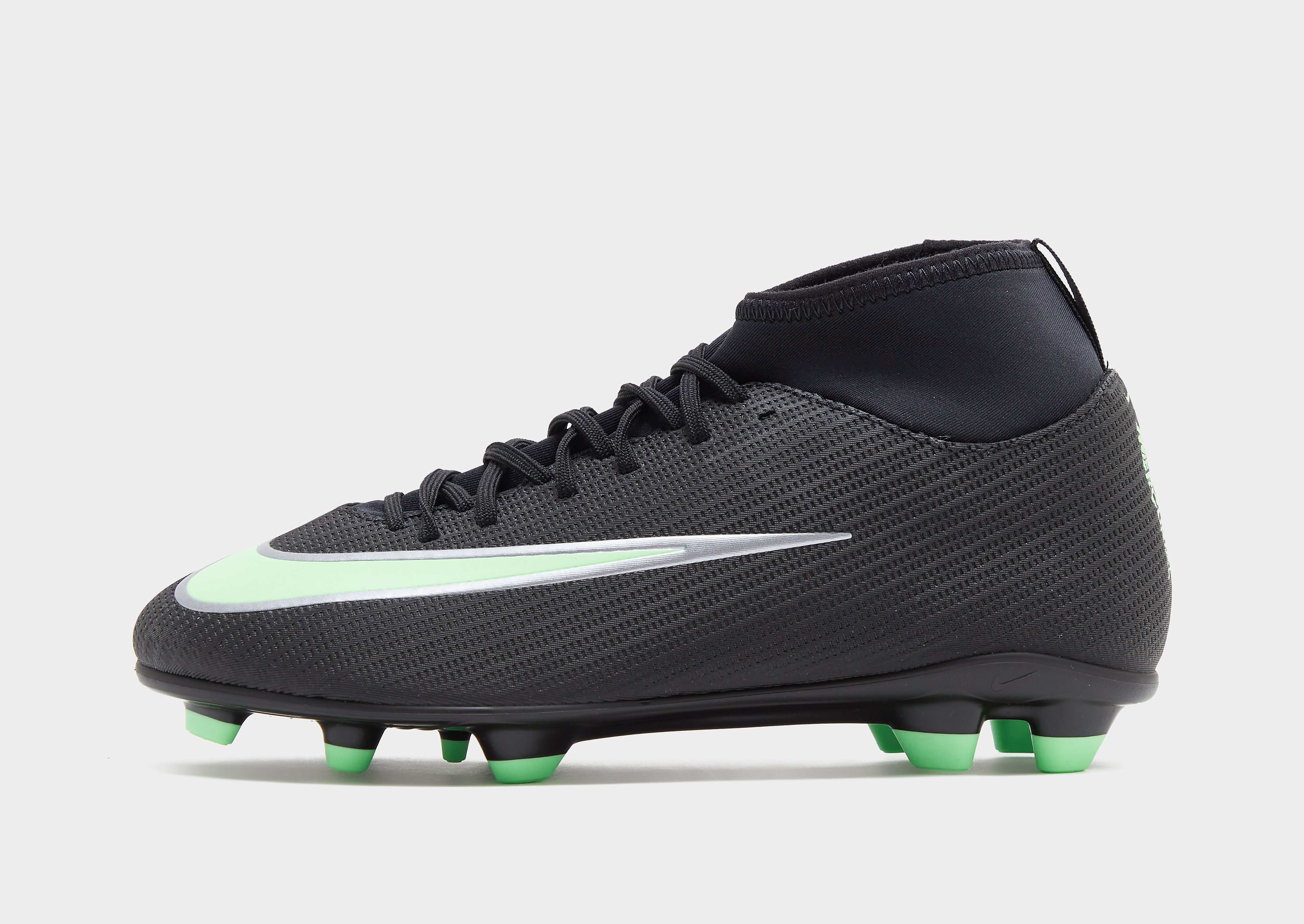 Nike Mercurial Superfly 11 Club FG Junior, svart, svart
