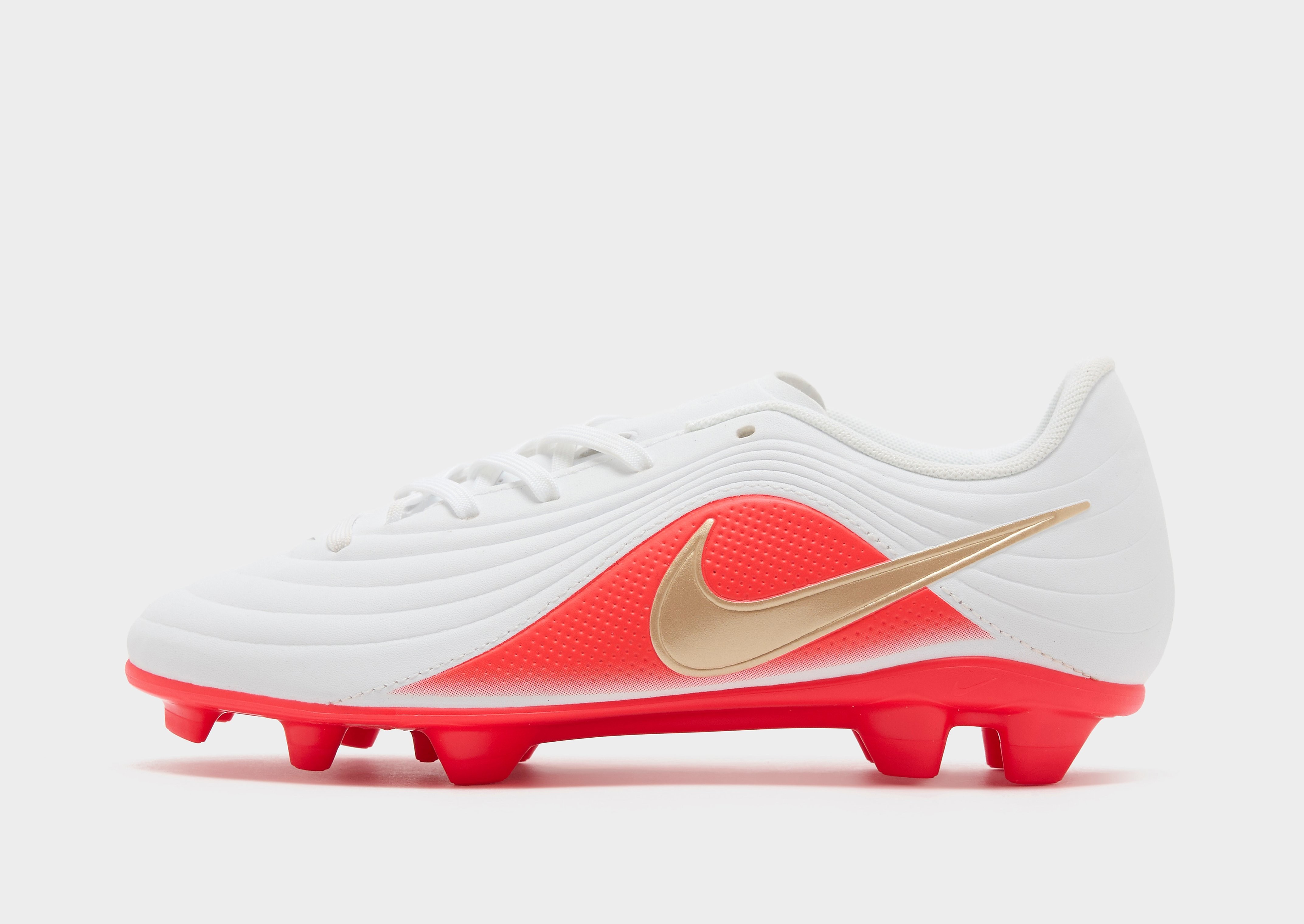 Nike Low-top voetbalschoen voor kids (meerdere ondergronden) Jr. Tiempo Maestro Club - Wit - Kind, Wit 36.5