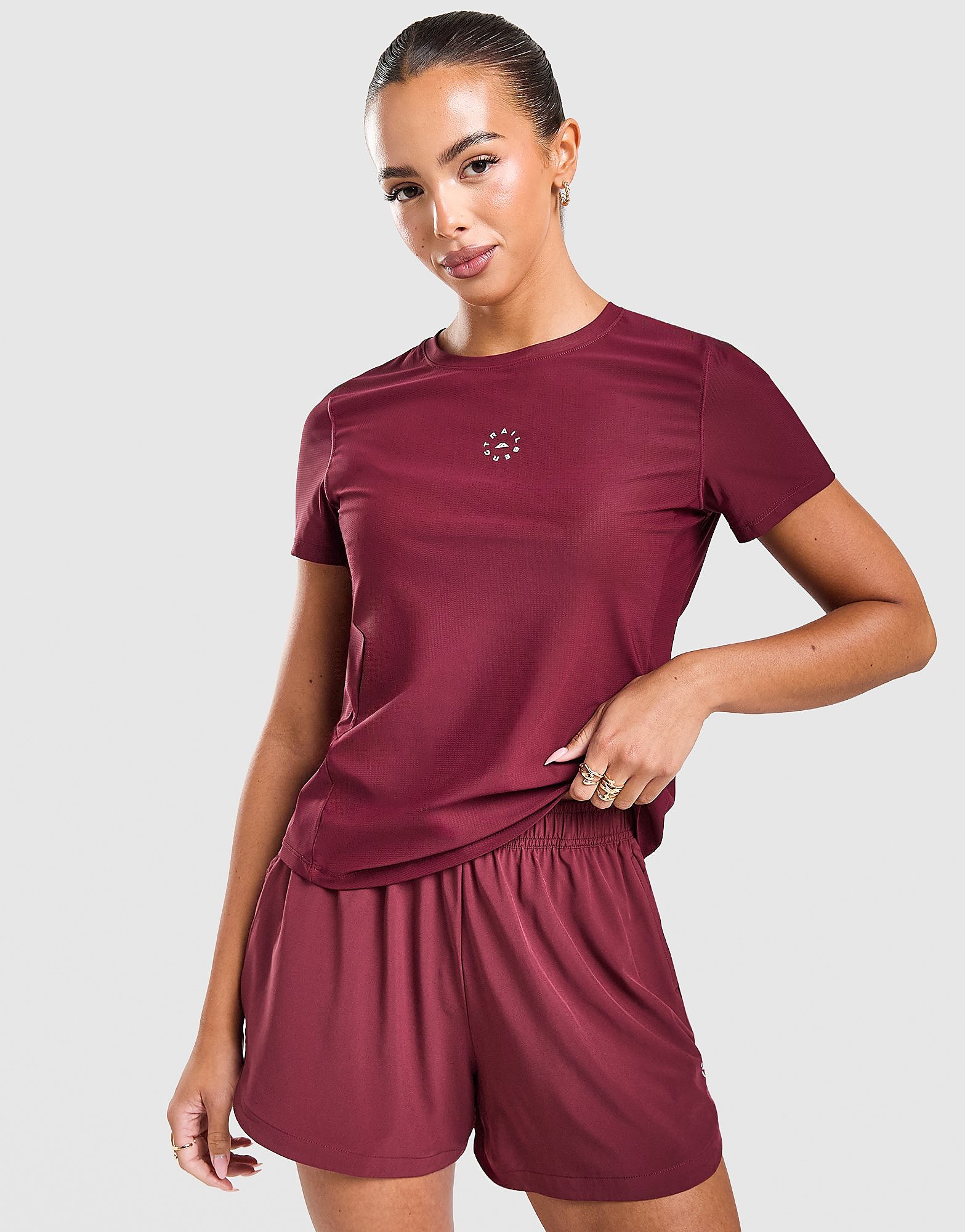 Trailberg Tide T-Shirt - Rood- Dames, Rood