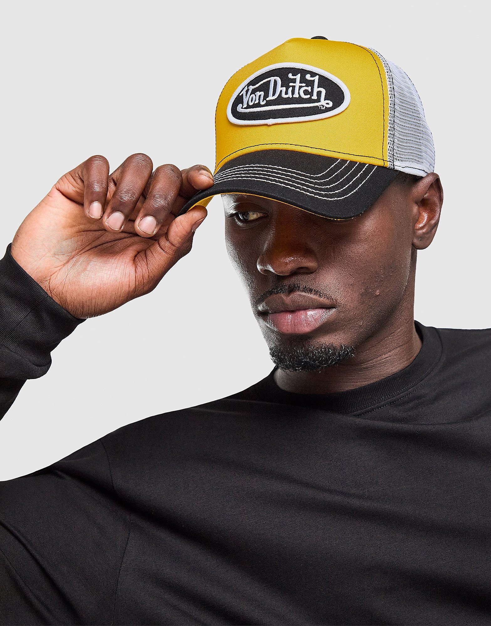 Von Dutch Trucker Cap - Geel- Dames, Geel