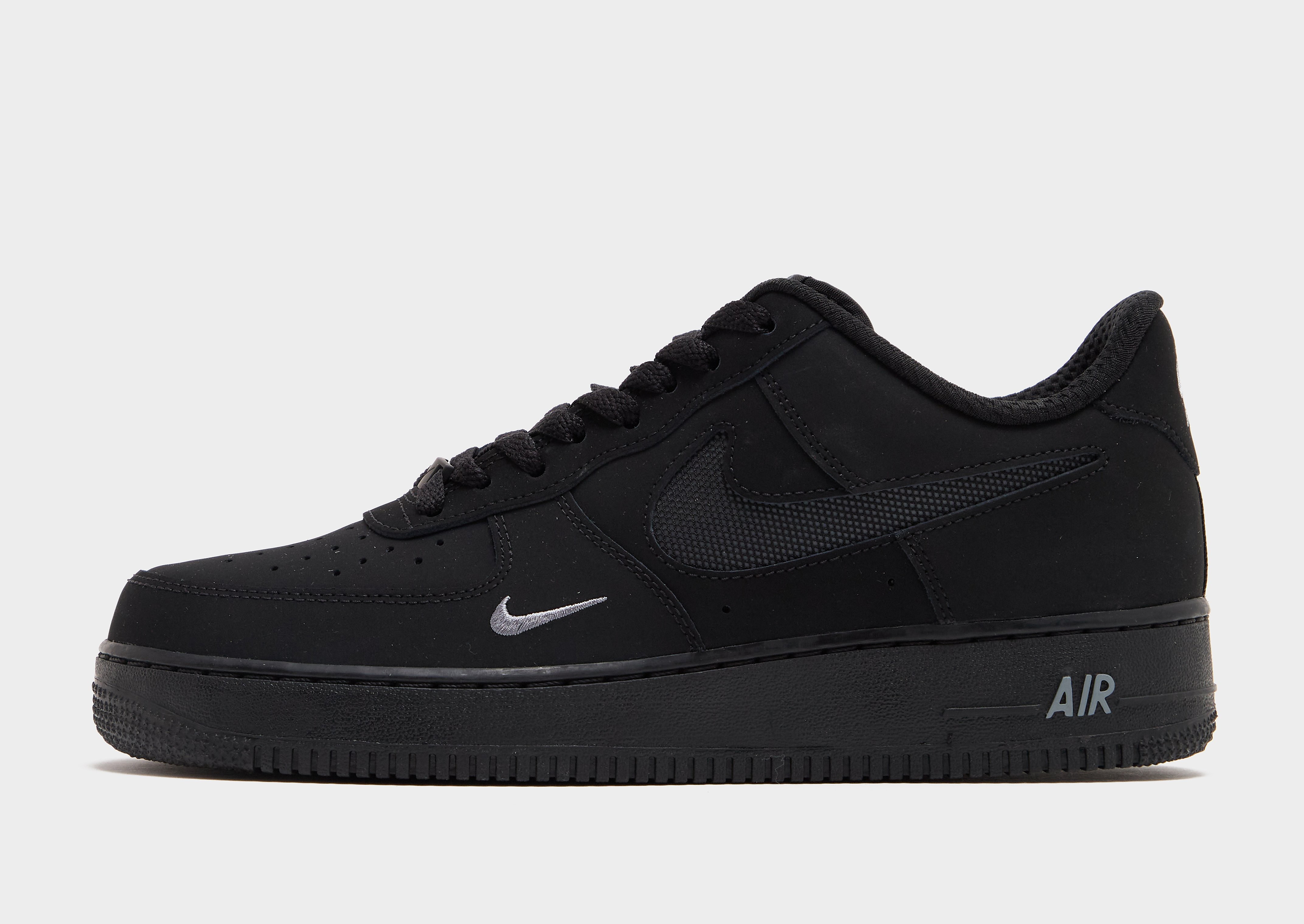 Mens Air Force 1 Low - Nero, nero nero Uomo taglia 41