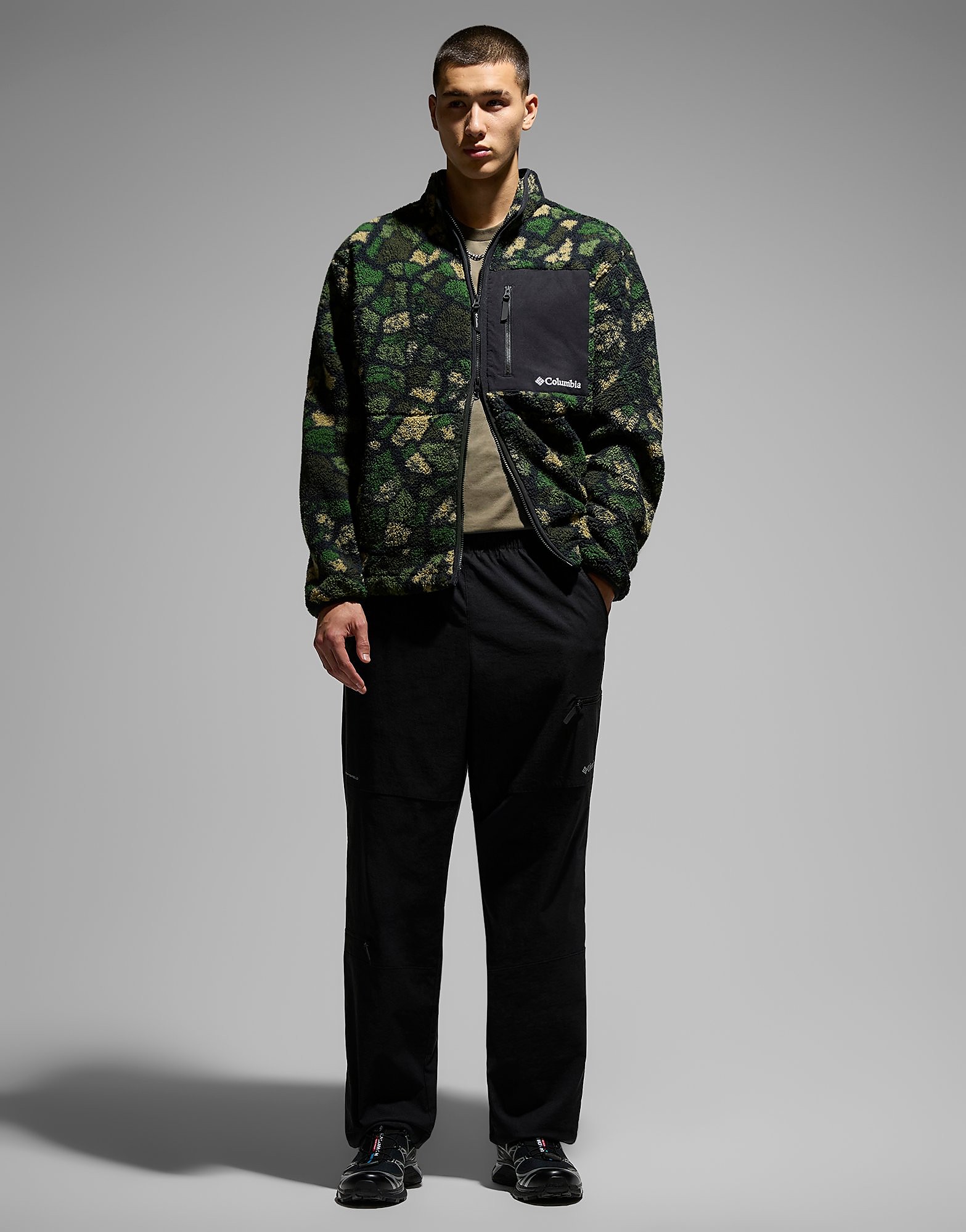 Columbia CSC Mountain Fleece Jacket - Groen- Heren, Groen