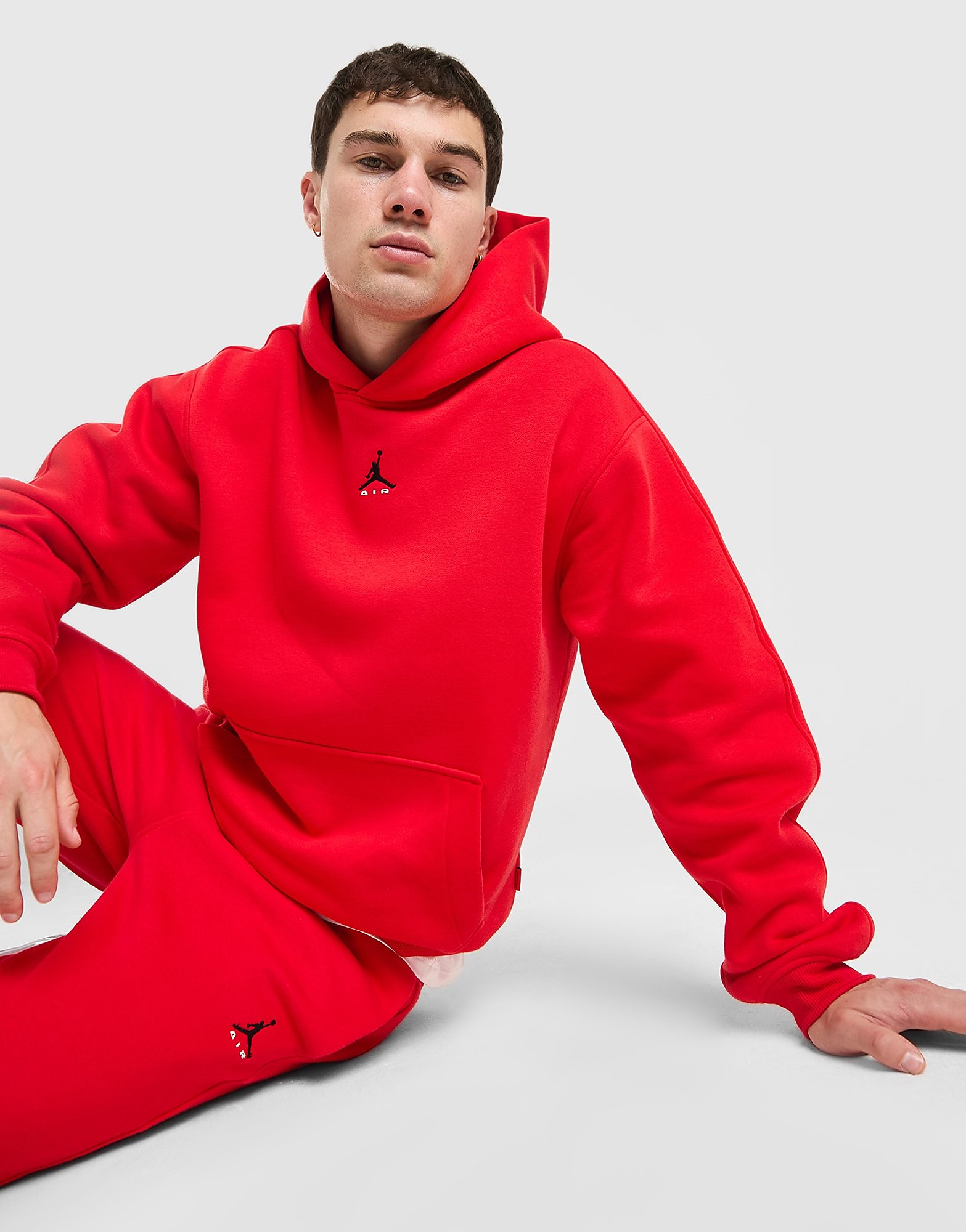 Jordan Brooklyn Hoodie Rood- Heren Rood