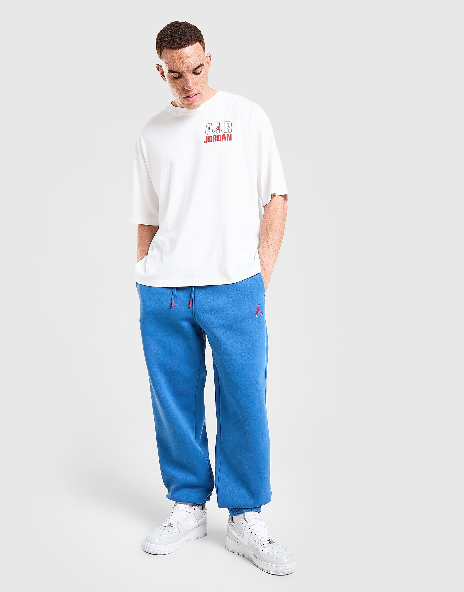 Jordan Brooklyn Cuffed Joggers - Blauw- Heren, Blauw