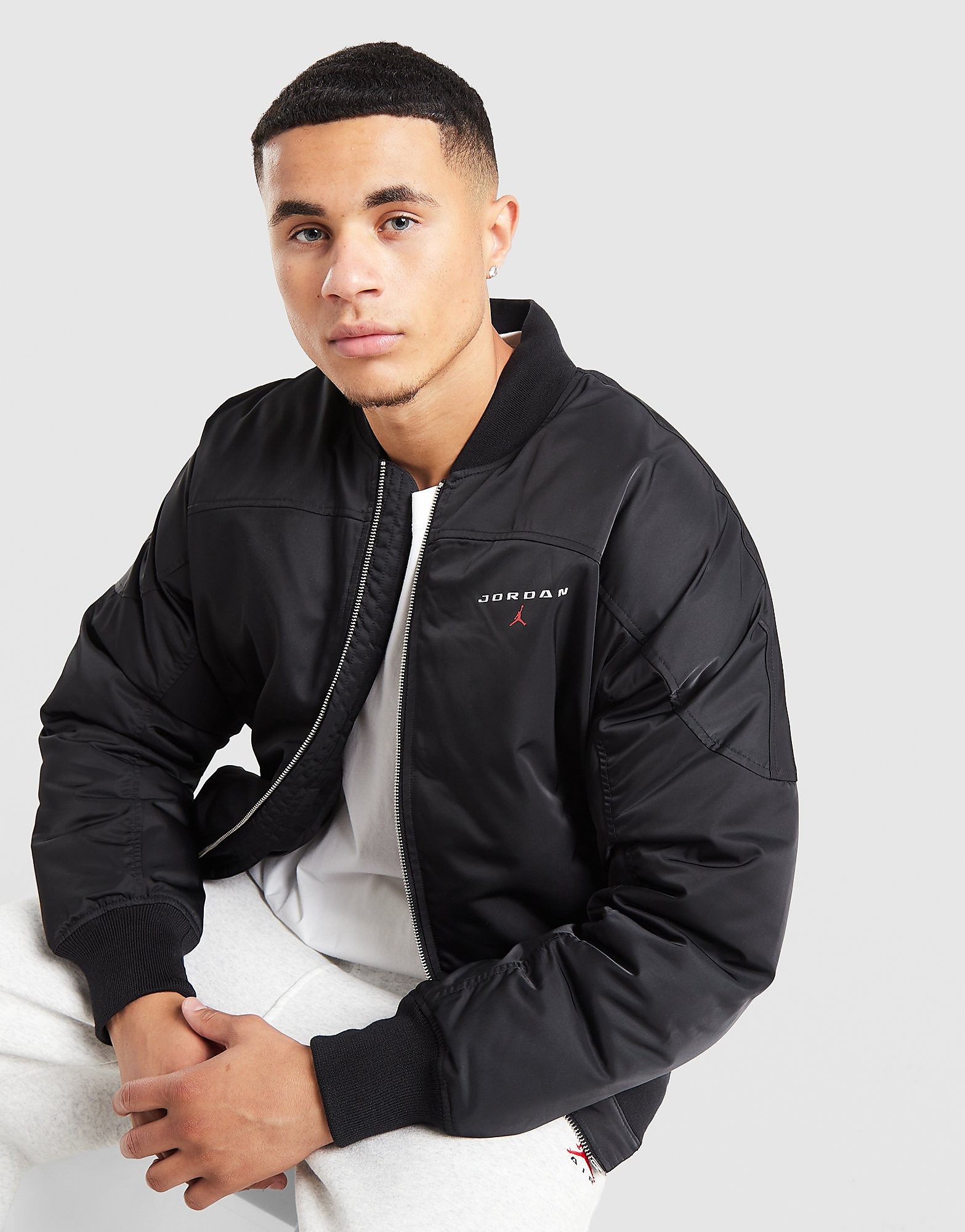 Jordan JDAN MA1 BOMBER - Zwart- Heren, Zwart