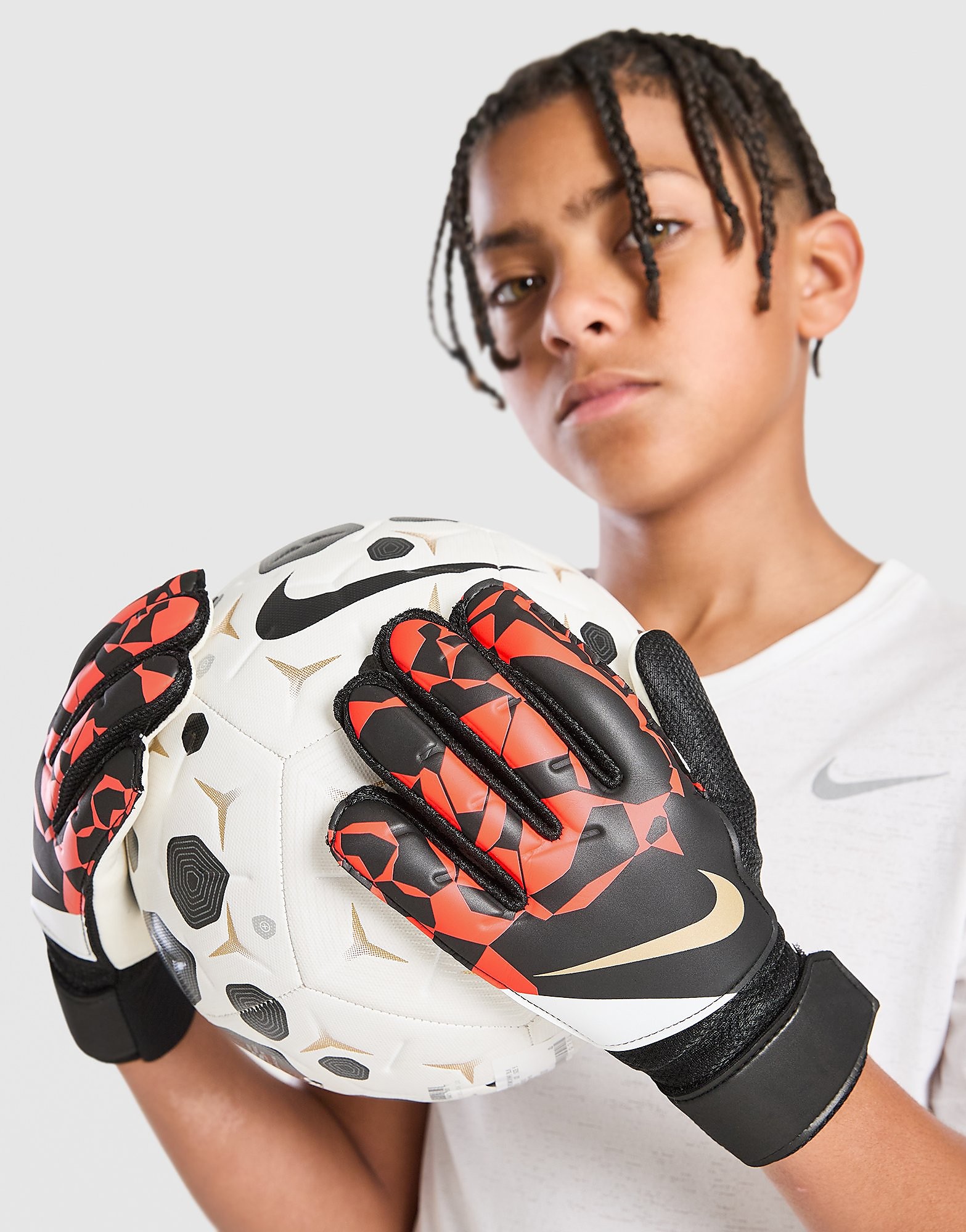 Nike Gants de gardien de but de gardien Football Match noirs Multicolore pour homme - vue 4