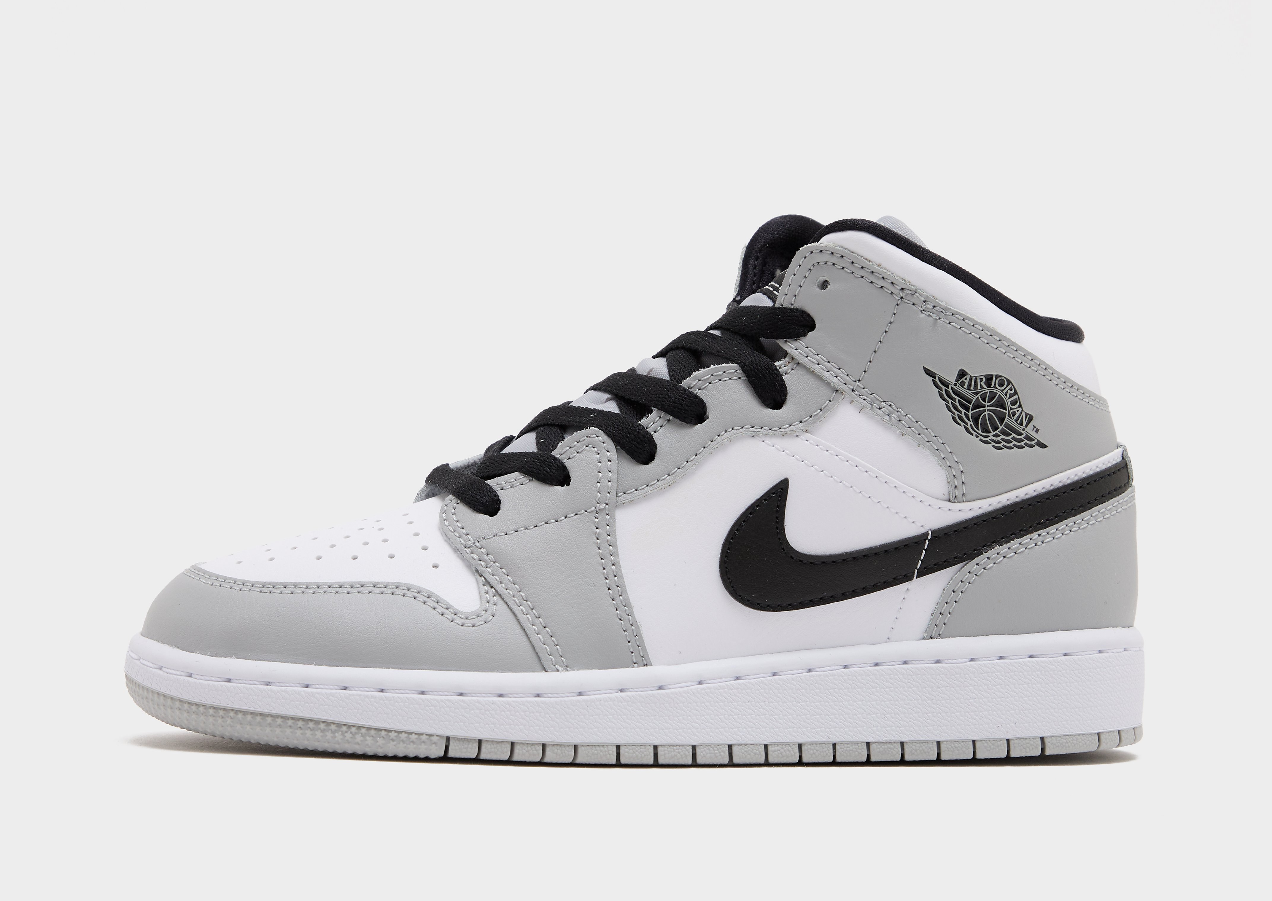 Jordan Air 1 Mid Junior, Wit