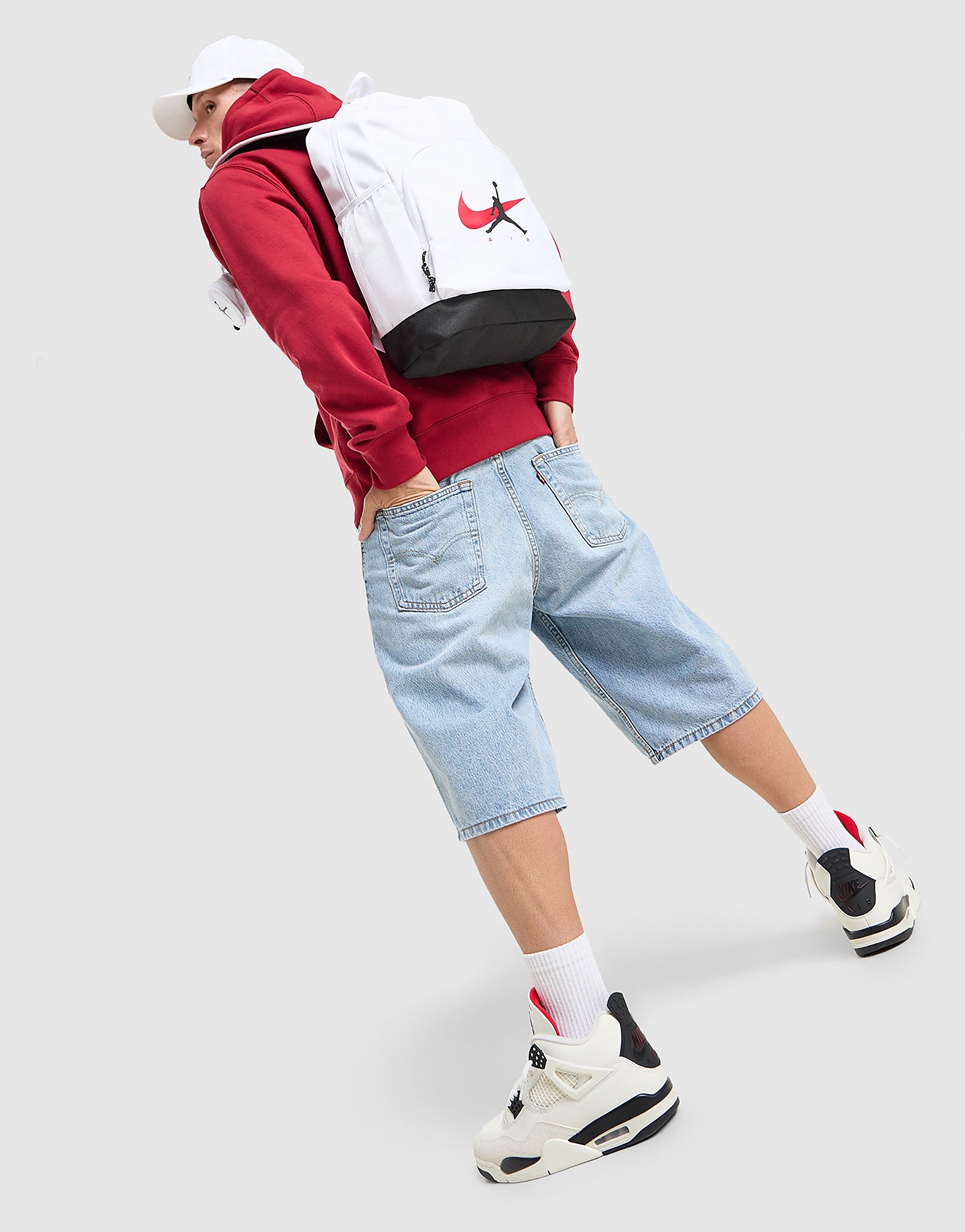 Swoosh Air Rucksack, Weiss - unisex - Size: One Size