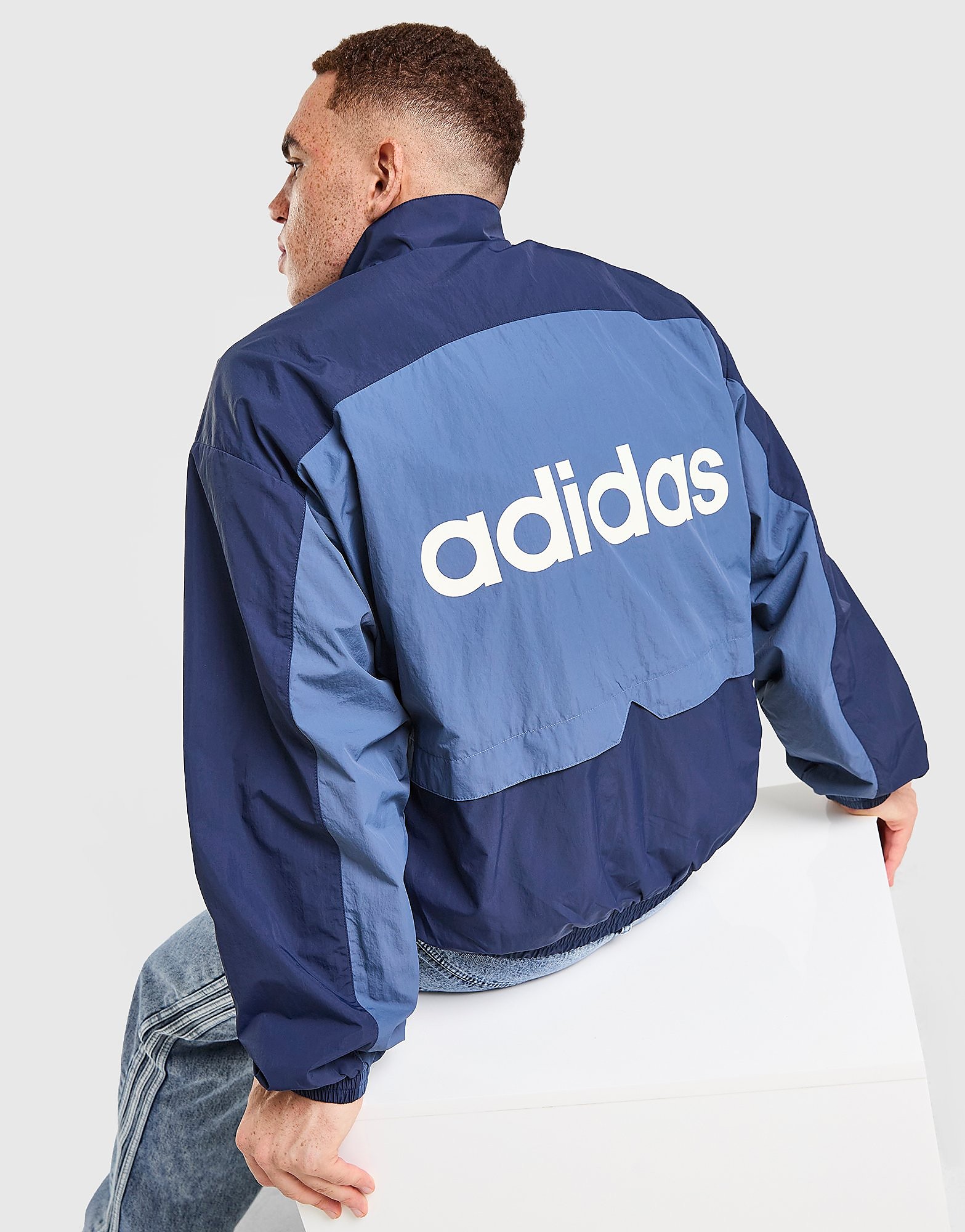 Adidas Originals Munich 93 Woven Track Top Blauw- Heren Blauw
