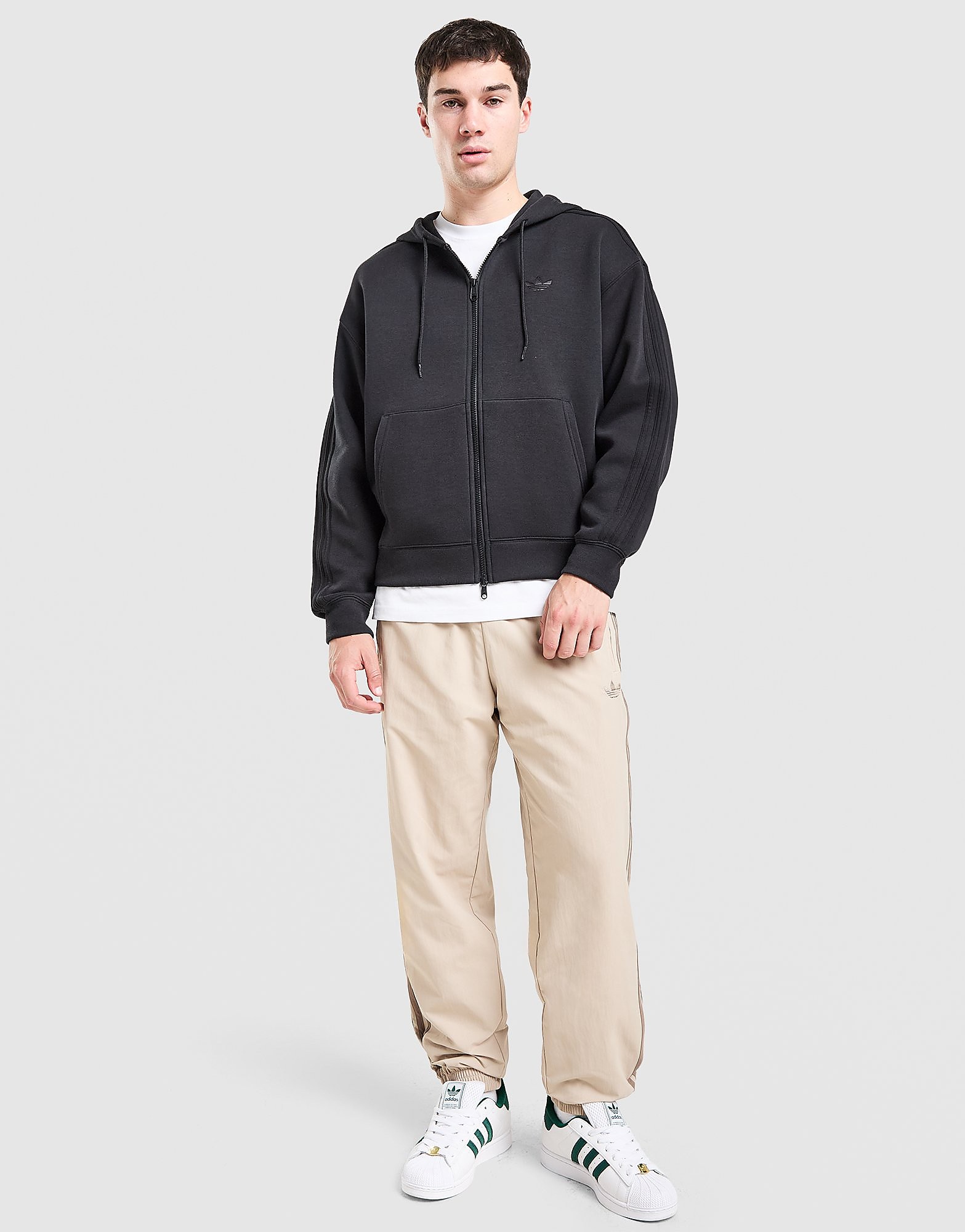 adidas Originals Firebird Woven Track Pants - Beige- Heren, Beige XXL