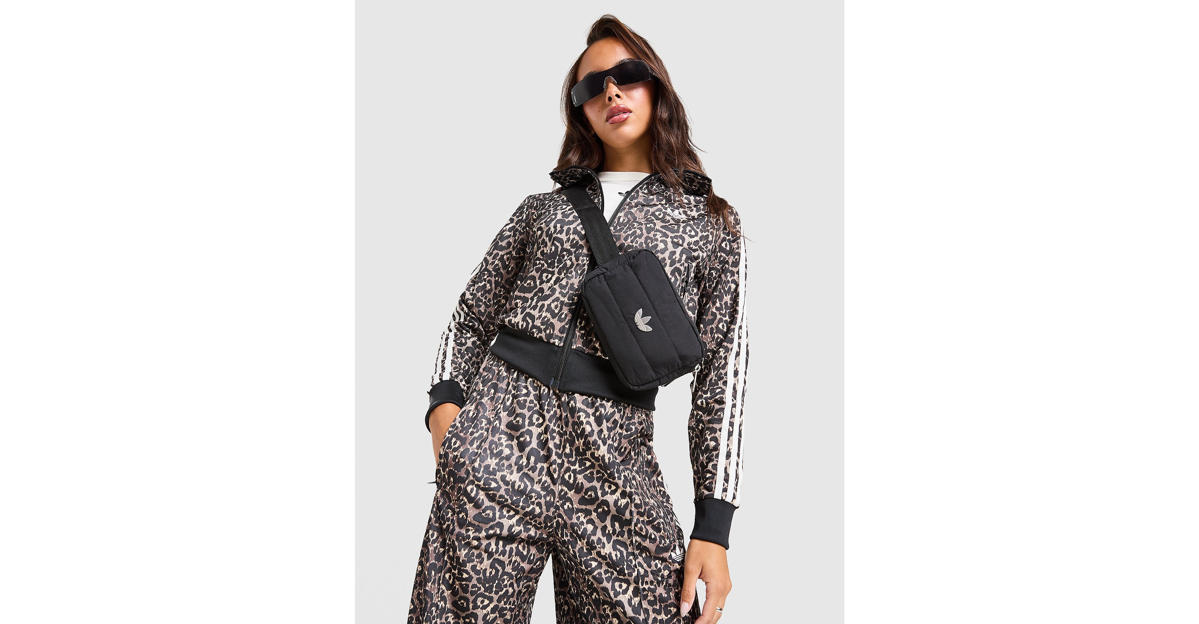 Firebird All Over Leopard Print Track Top
