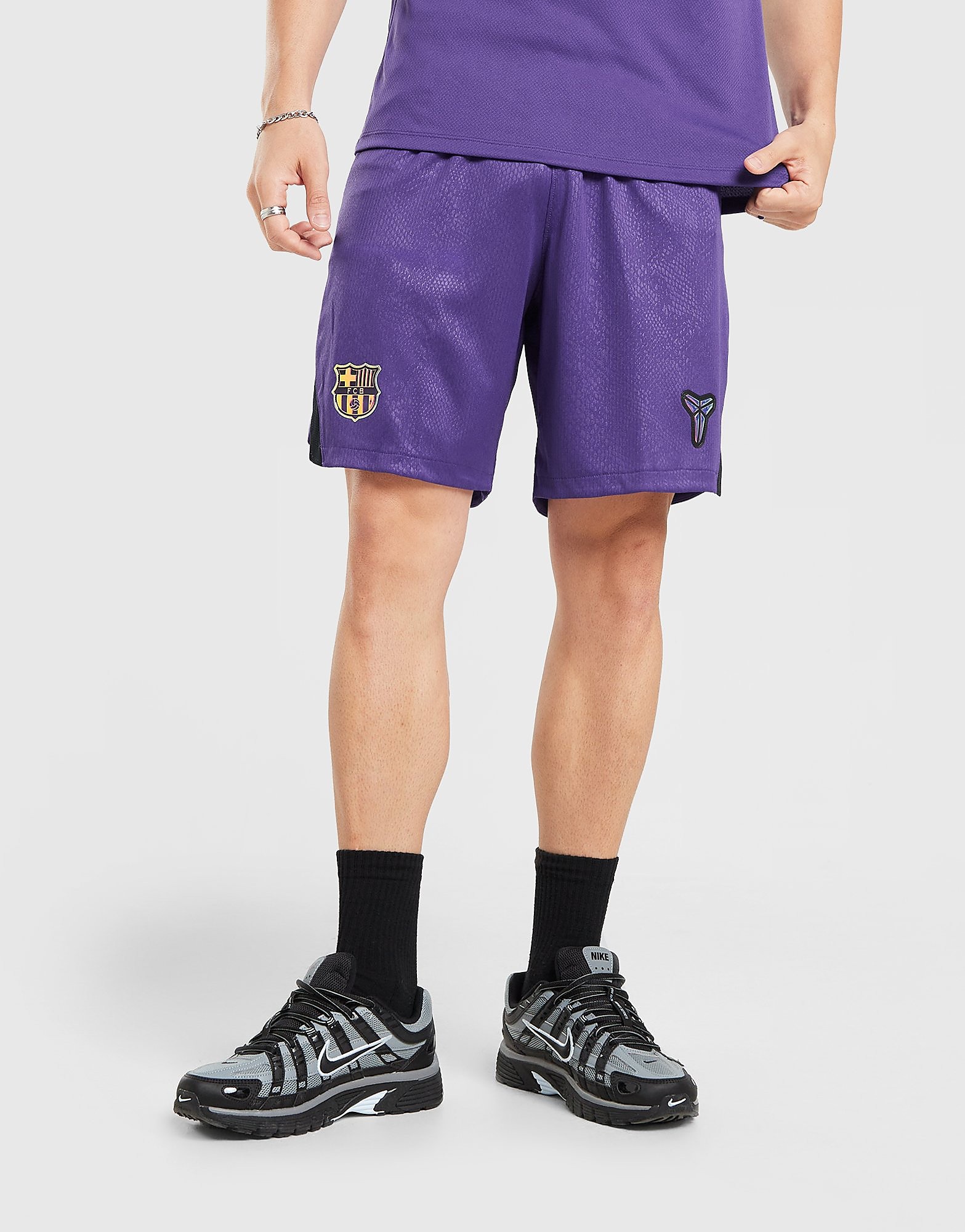 Nike FC Barcelona 2026/27 Away Shorts - Paars- Heren, Paars