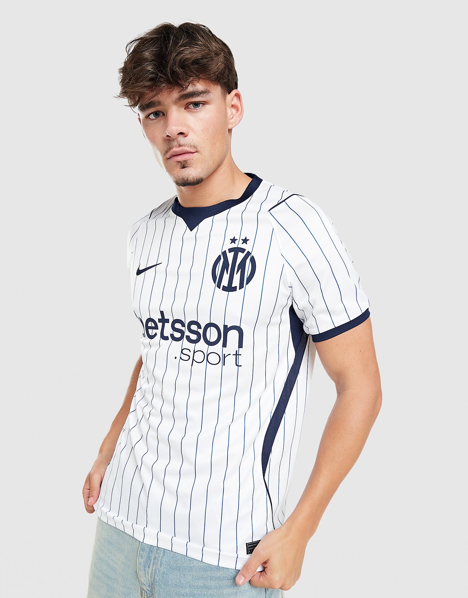 Mens Inter Milan 2026/27 Away Shirt - Bianco, bianco bianco Uomo taglia M