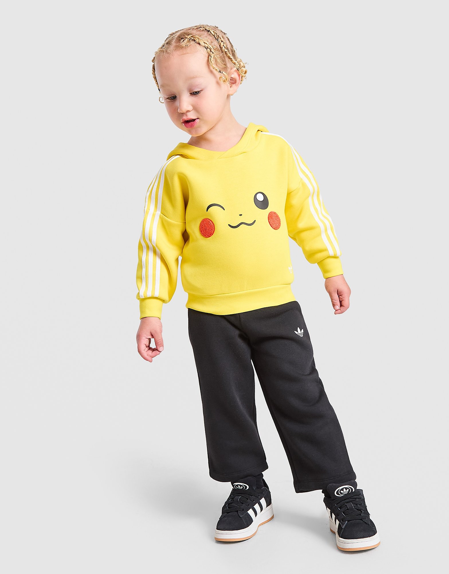 adidas Pokémon Loose-fit Hoodie Set - Geel - Kind, Geel