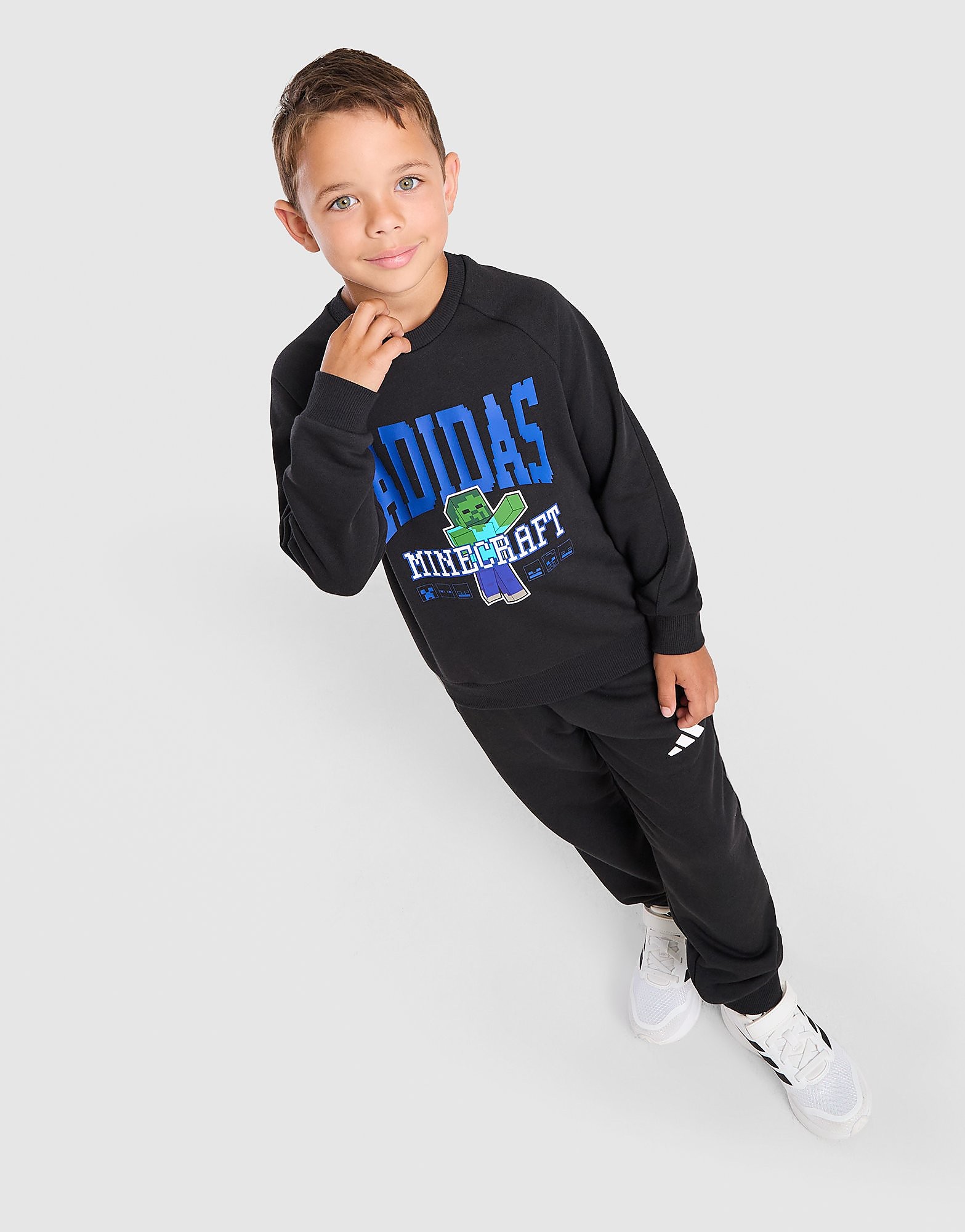 adidas x Minecraft Crew Tracksuit Children pour homme