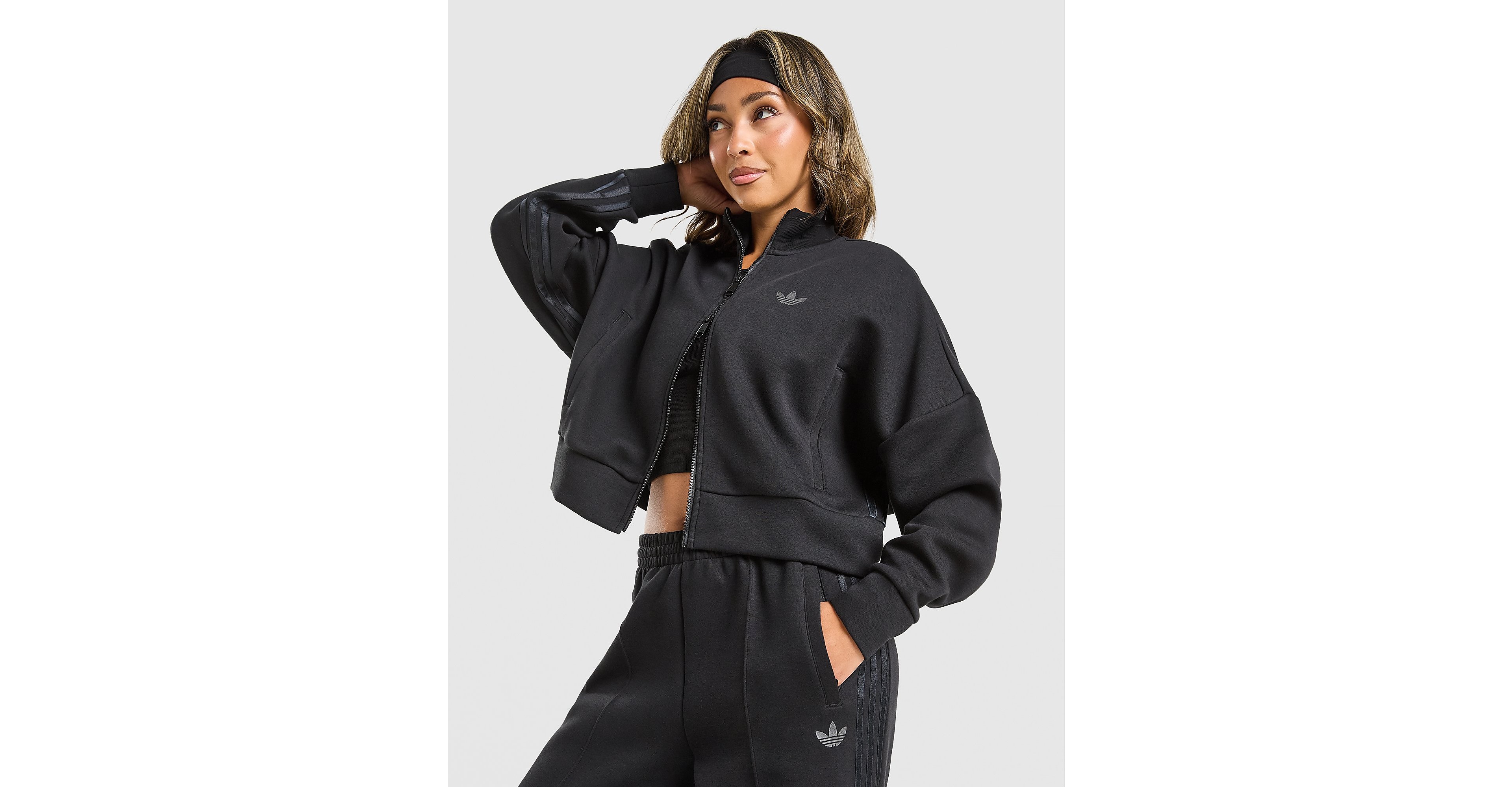 Adidas SPACER TRÄNINGSJACKA dam – bild 5