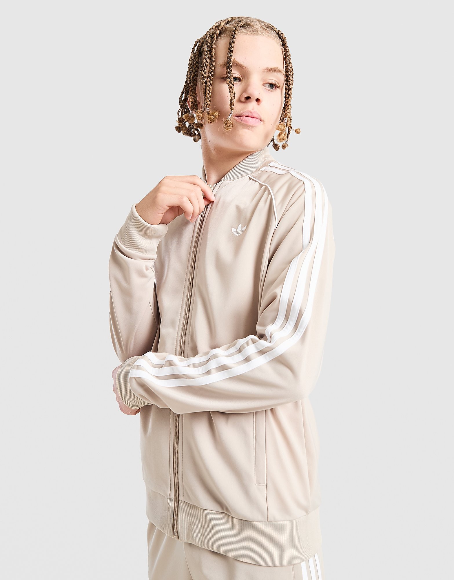 adidas Originals SS Training Top Junior - Beige, Beige 15-16Y