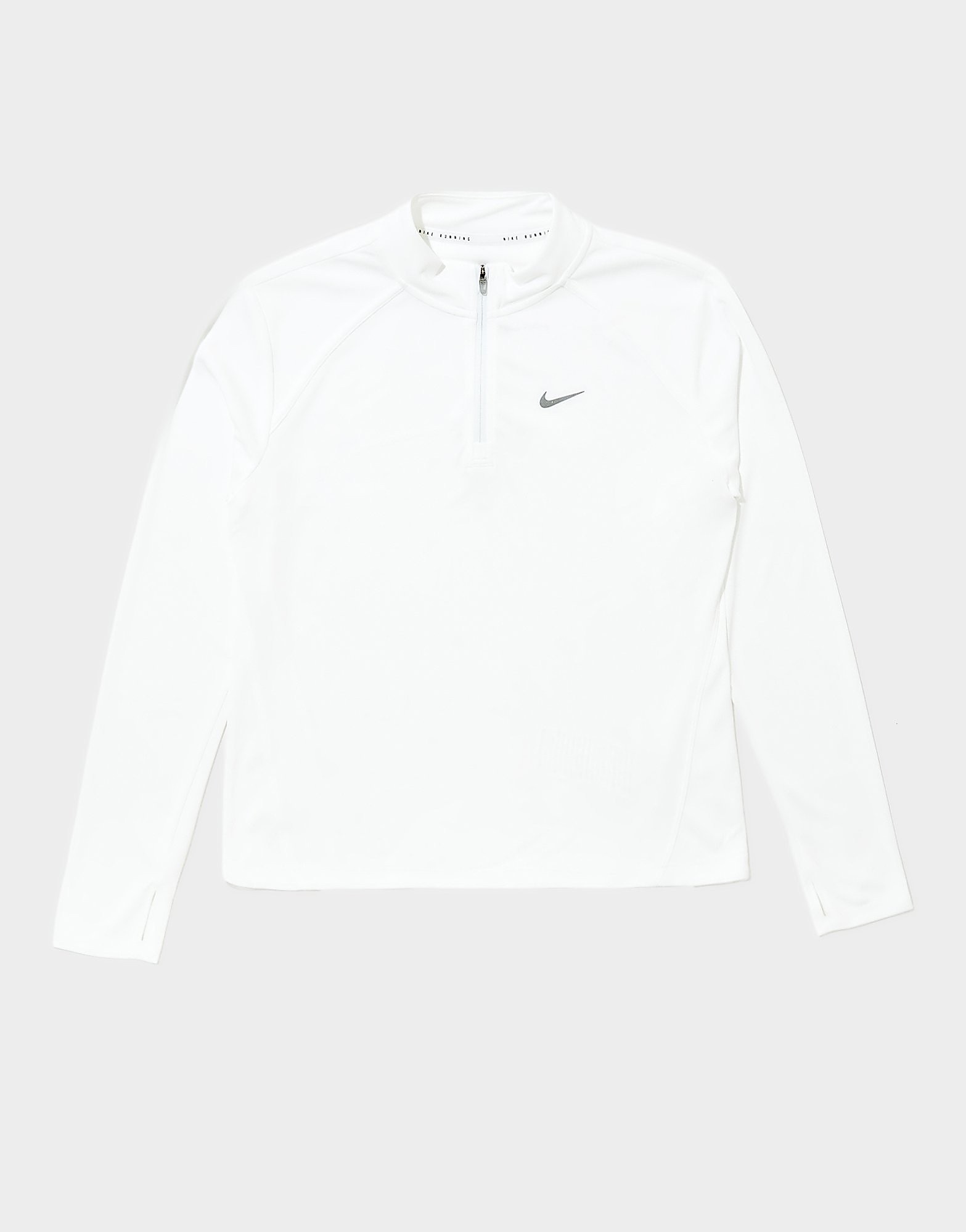 Nike ' Long Sleeve 1 2 Zip Top Junior Wit Kind Wit