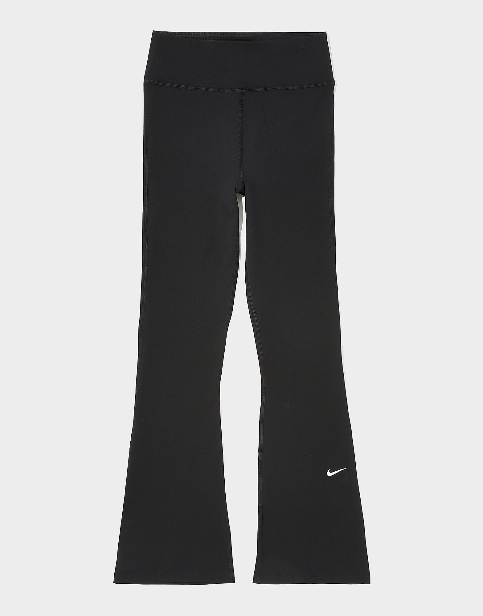 Nike Girls' One Flared Leggings Junior Zwart- Dames Zwart