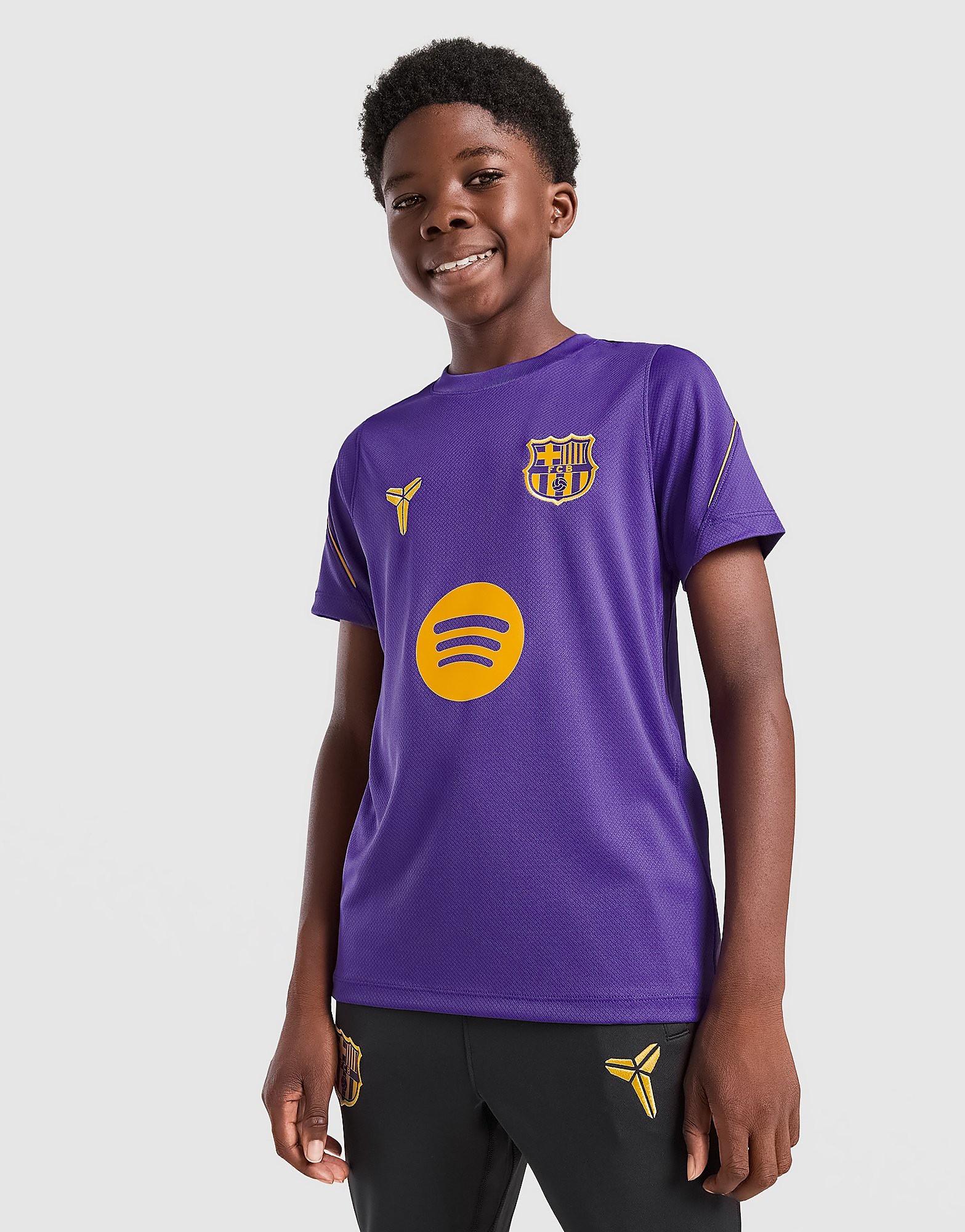 Nike Fc Barcelona Strike Shirt Junior, Paars