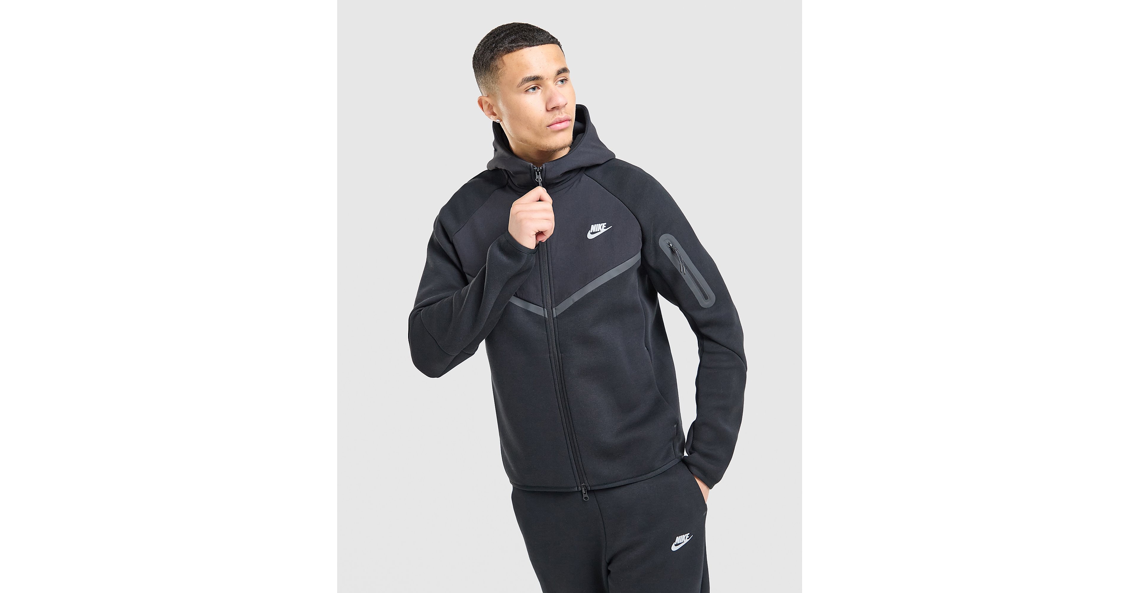 Tech Mix Full Zip Hoodie