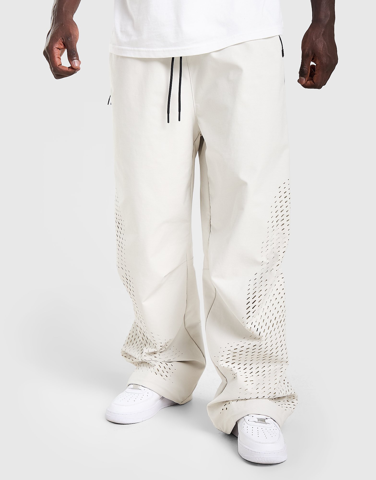 Nike Tech Shori Performance Track Pants Crème- Heren Crème