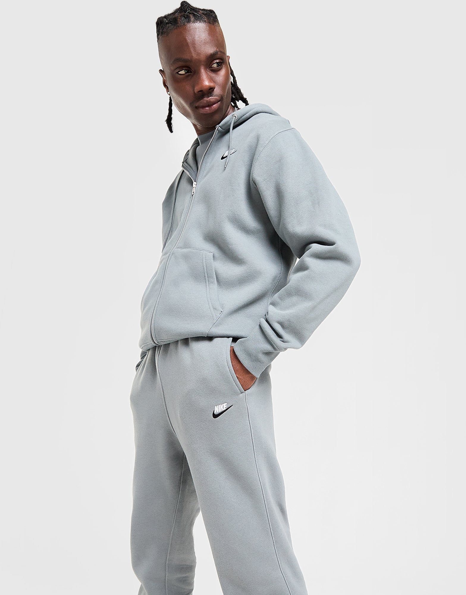Nike Joggingbroek voor heren Sportswear Club - Grijs- Heren, Grijs