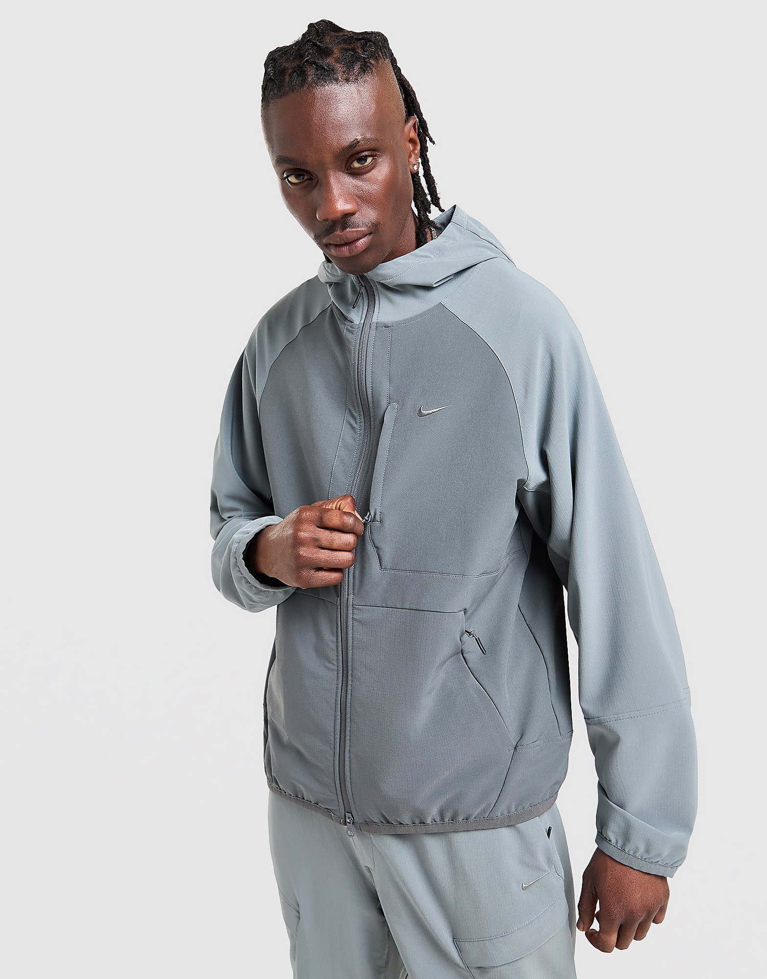Nike Unlimited Utility Jacket - Grijs- Heren, Grijs