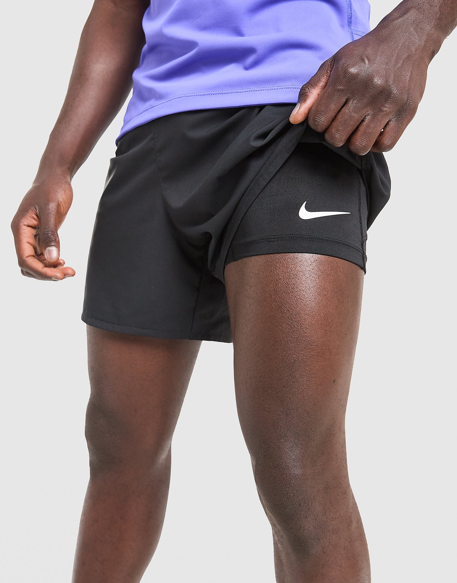Mens Pro Baselayer Shorts - Nero, nero nero Uomo taglia L