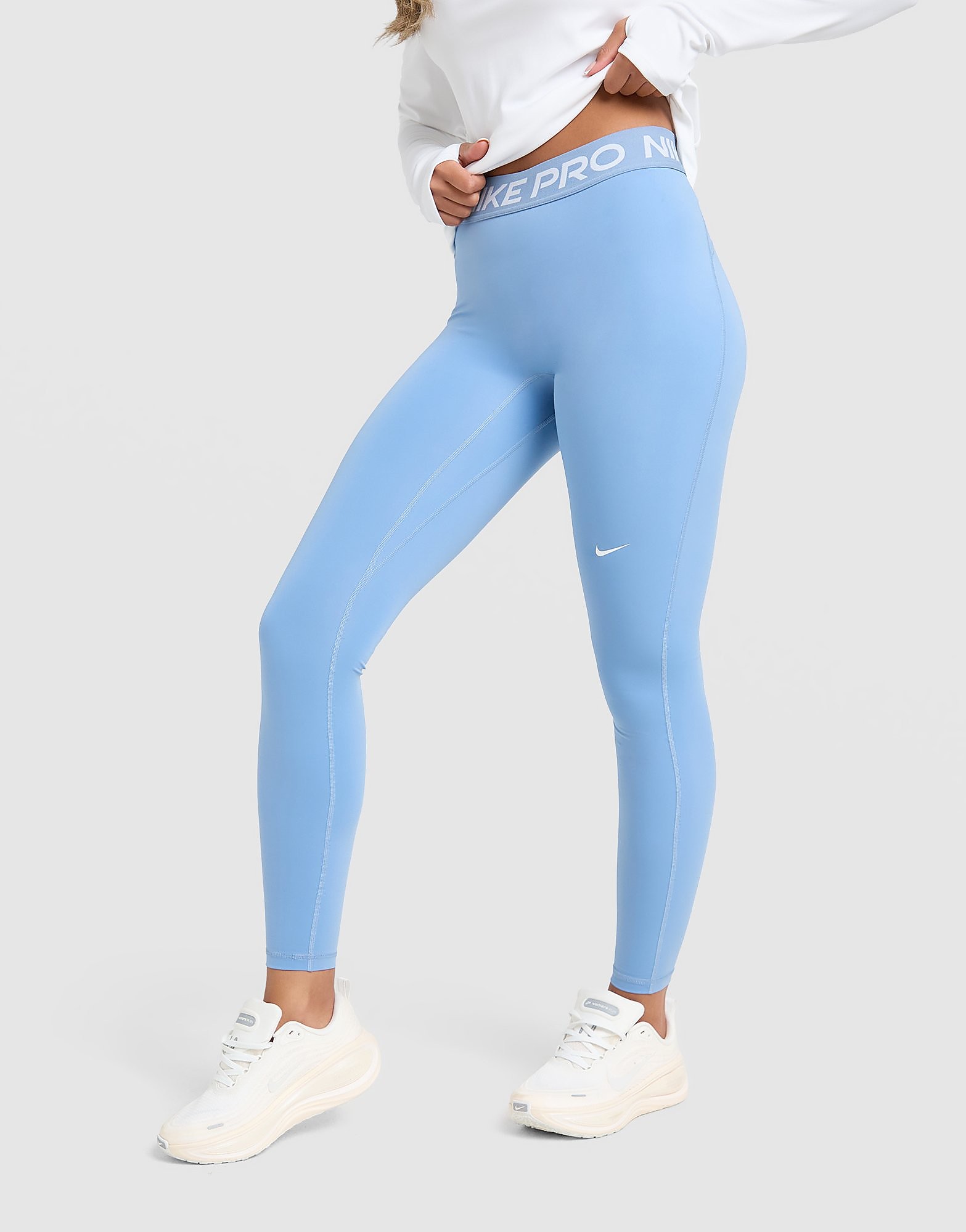 Womens Leggings Training Pro U-Seam - Blu, blu blu Donna taglia XL