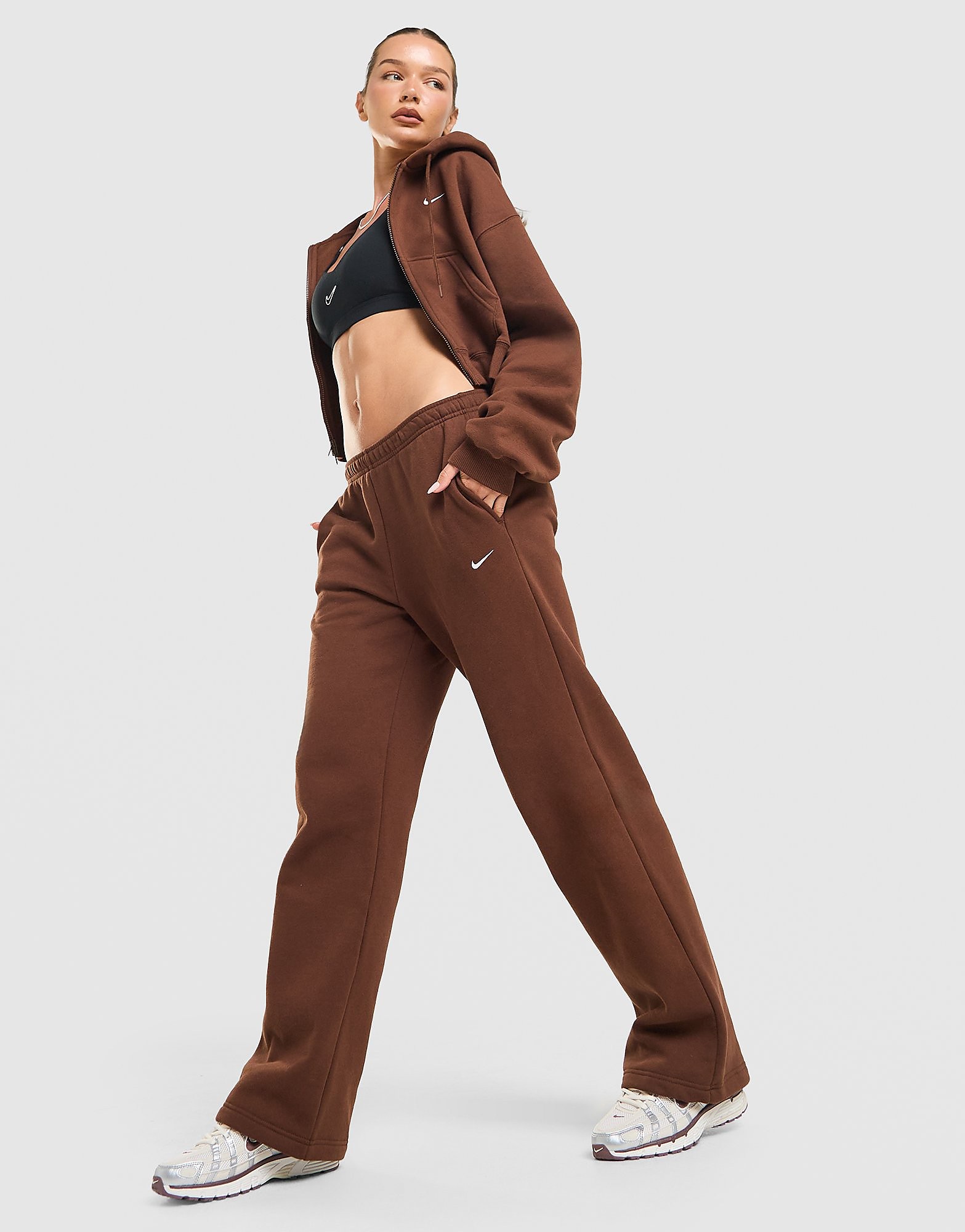 Nike Studio Fleece Joggers, Bruin