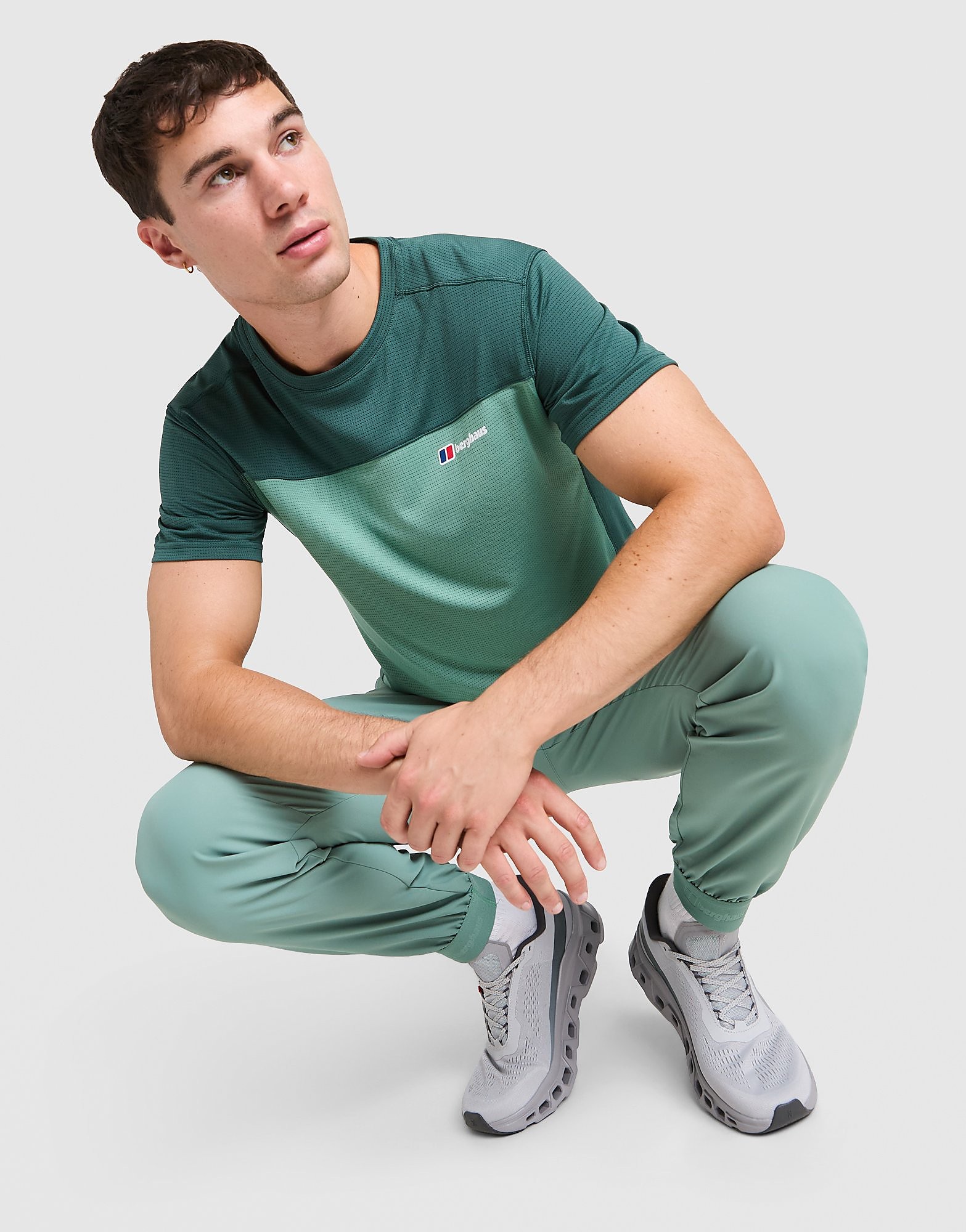 Berghaus Explorer Tech T-Shirt - Groen- Heren, Groen