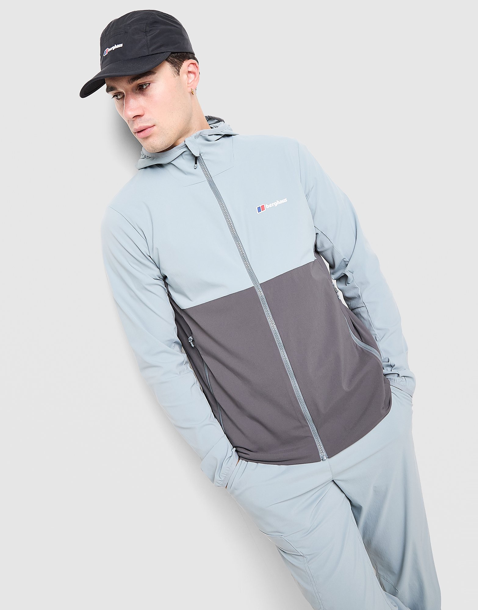 Berghaus Theran Colour Block Jacket Grijs- Heren Grijs