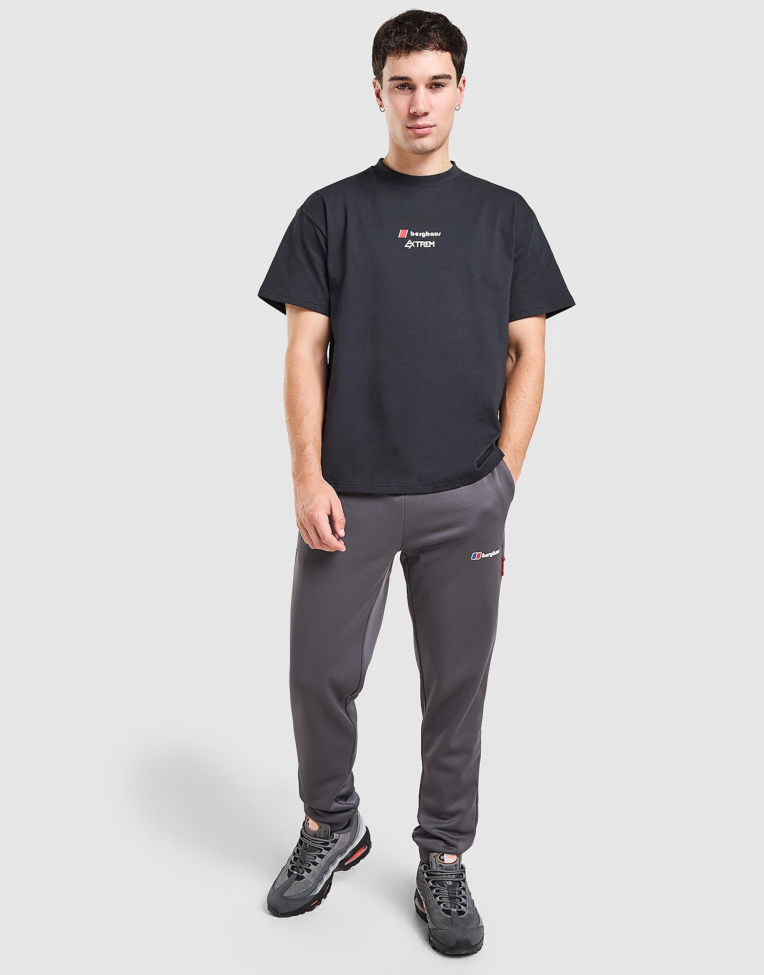 Berghaus Trango Mountain Logo T-Shirt - Zwart- Heren, Zwart