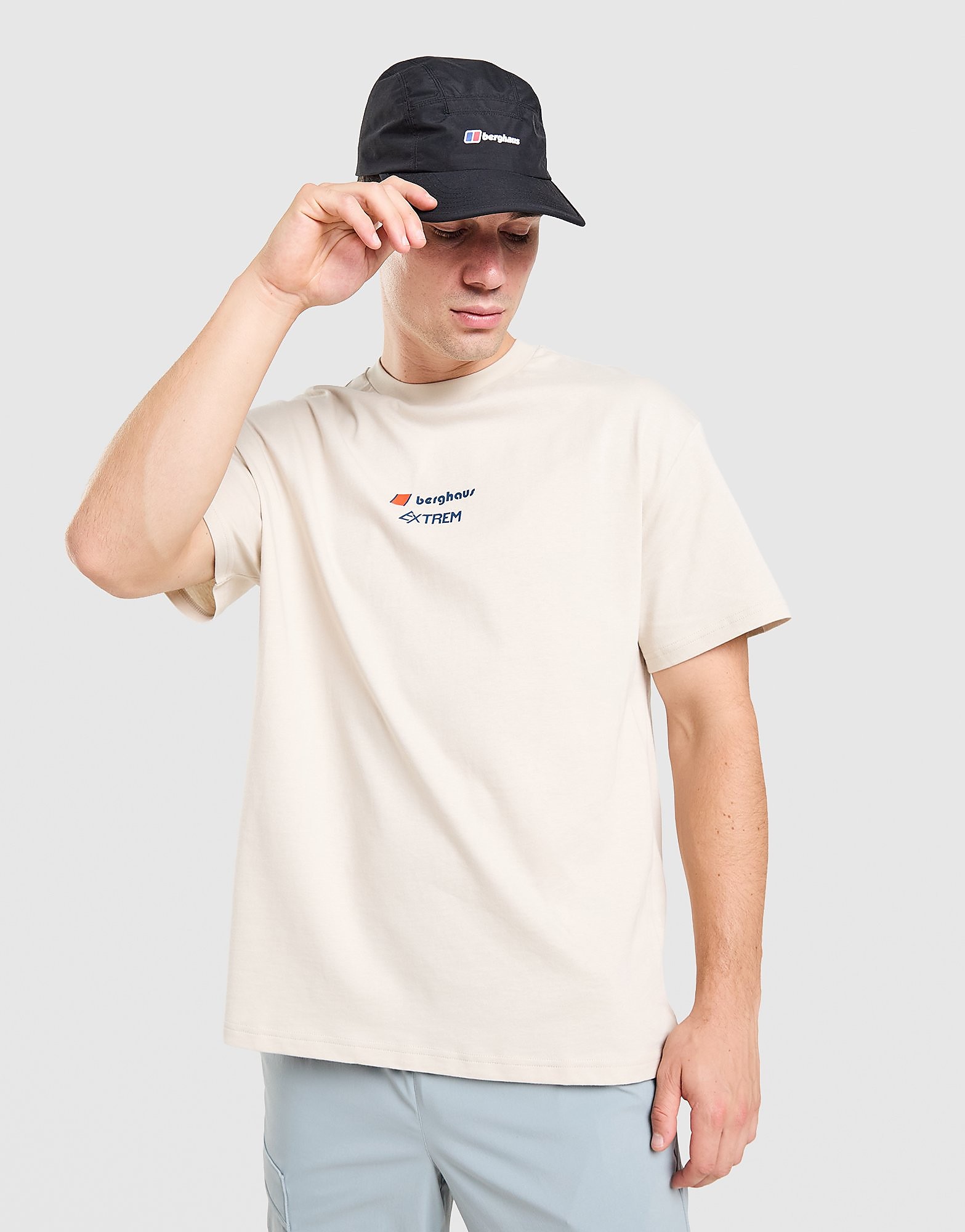 Berghaus Trango Mountain Logo T-Shirt - Crème- Heren, Crème